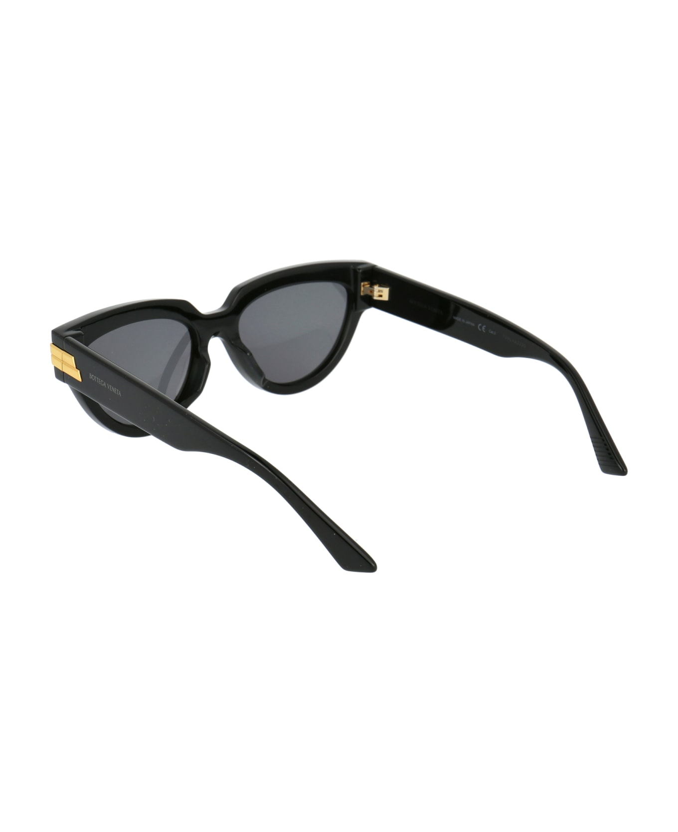 Bottega Veneta Eyewear Bv1035s Sunglasses - 001 BLACK BLACK GREY サングラス