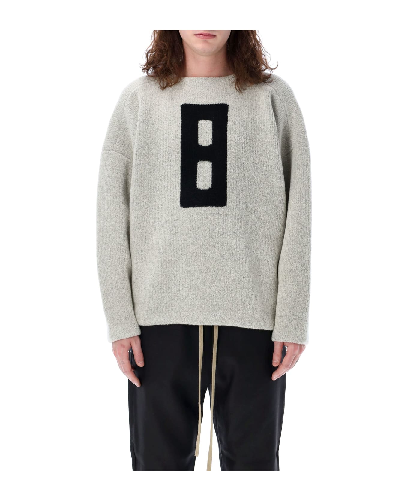 Fear of God Boucle Straight Neck Sweater - DOVE GREY