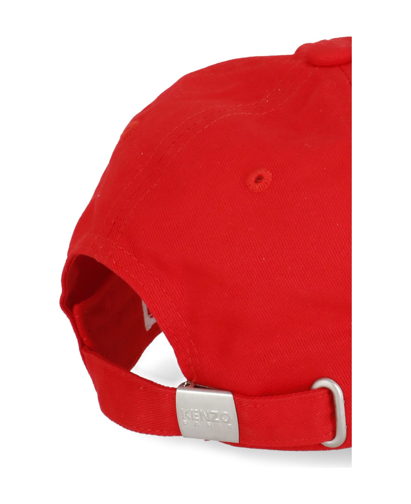 Kenzo Baseball Hat With Logo - Red