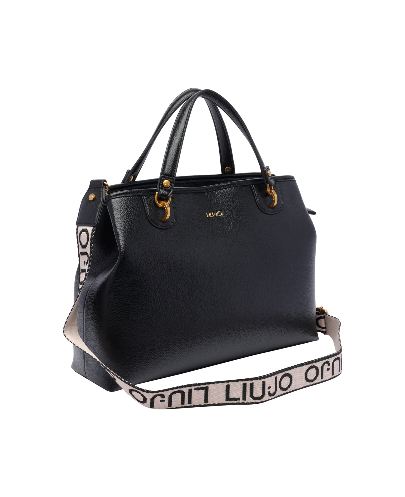 Liu-Jo Logo Tote Bag - Black