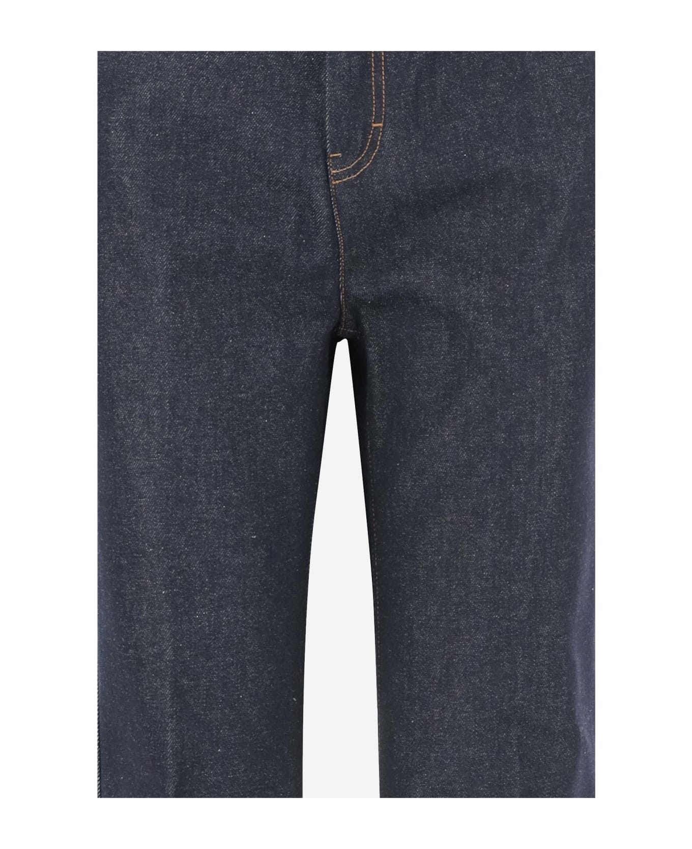 Ami Alexandre Mattiussi Cotton Denim Jeans - Denim