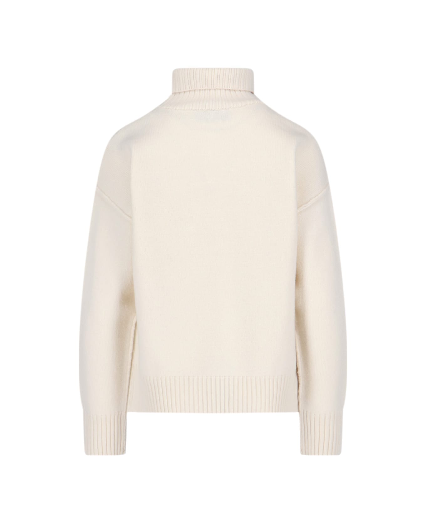Ami Alexandre Mattiussi Logo Sweater - White