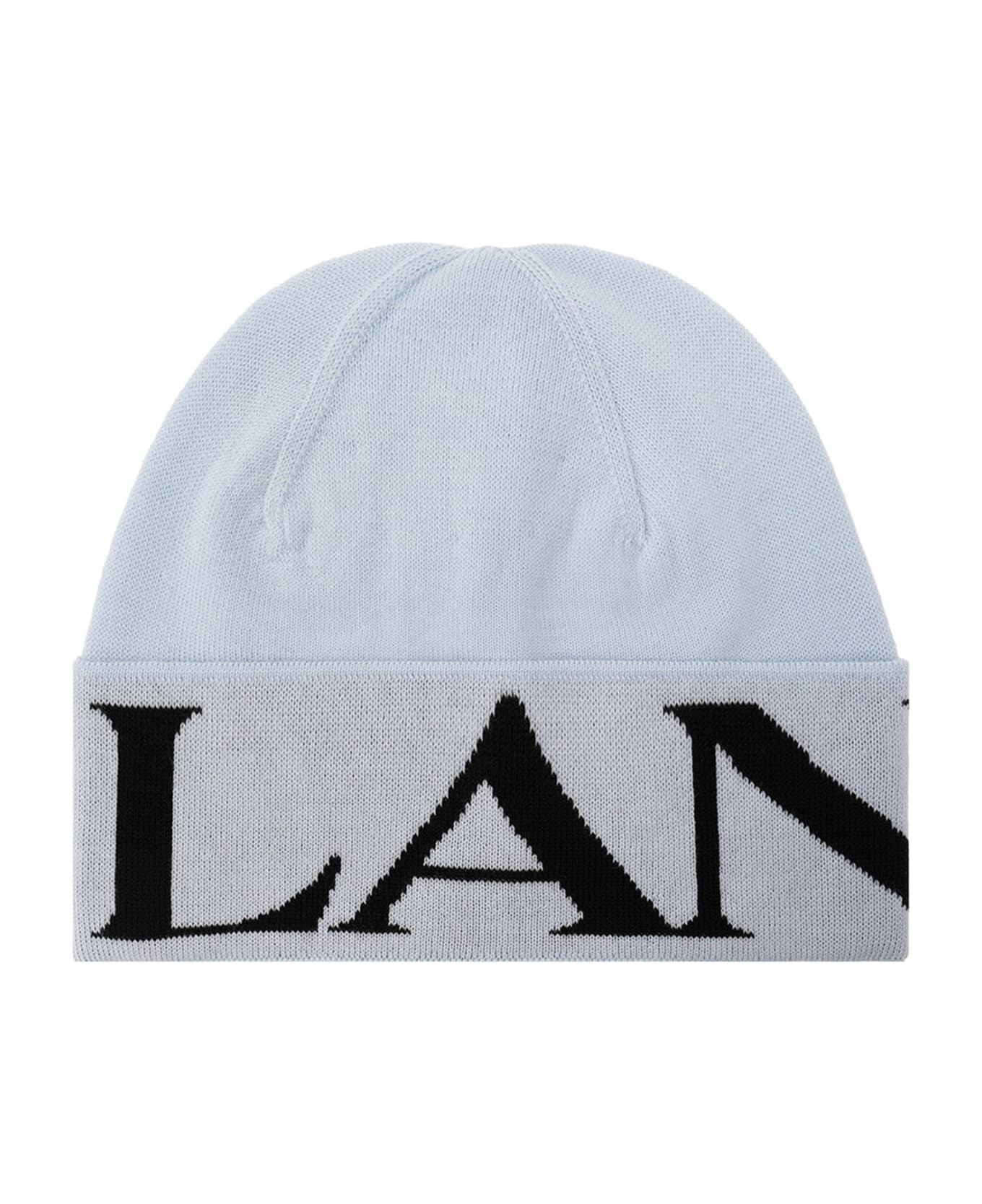 Lanvin Wool Hat - Blue 帽子