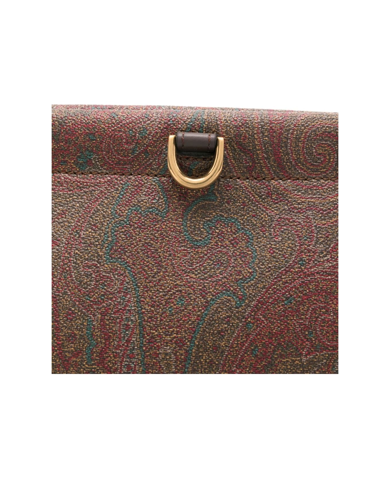 Etro Talk Clutch M Arnica - Brown