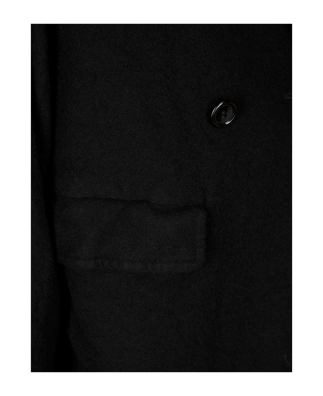 Comme des Garçons Ladies' Coat - BLACK