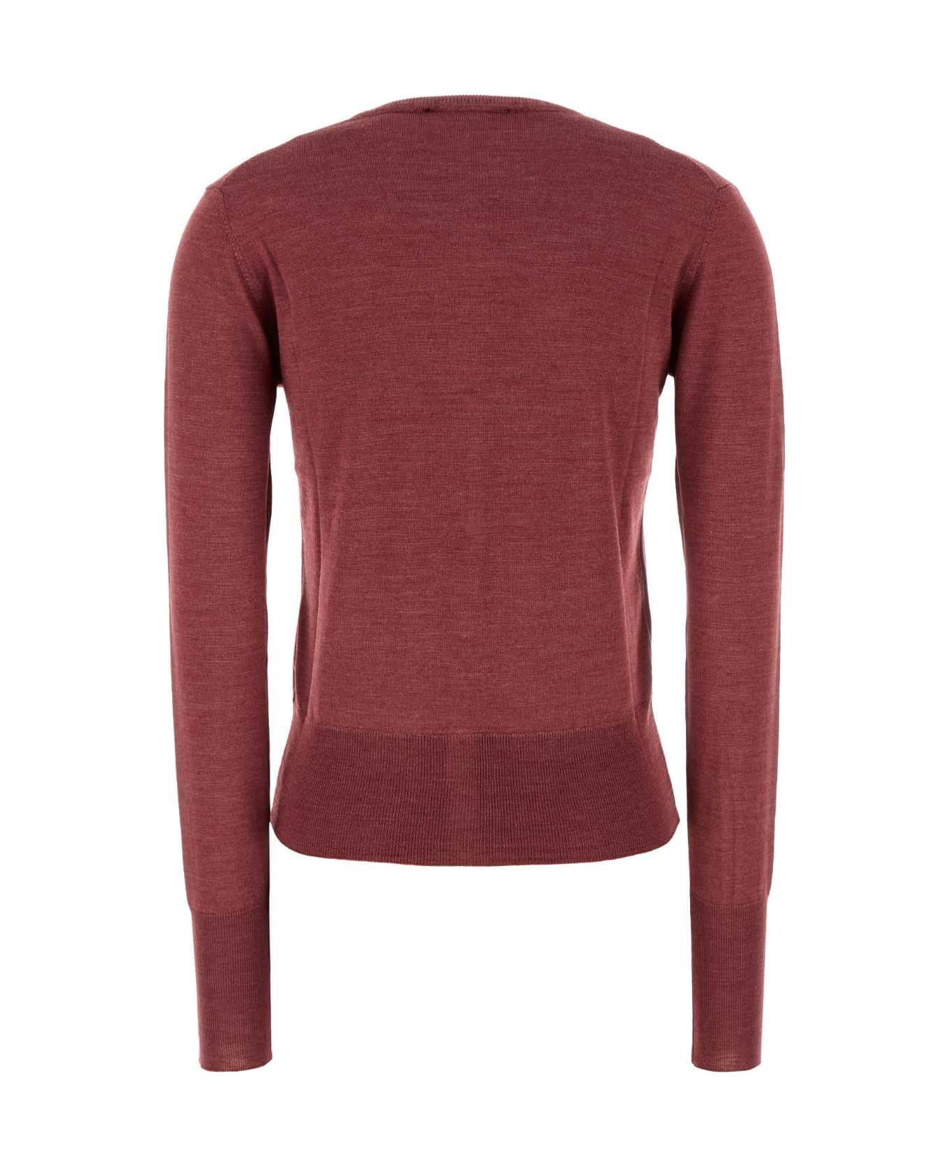 Vivienne Westwood Tiziano Red Wool Blend Bea Cardigan - RED