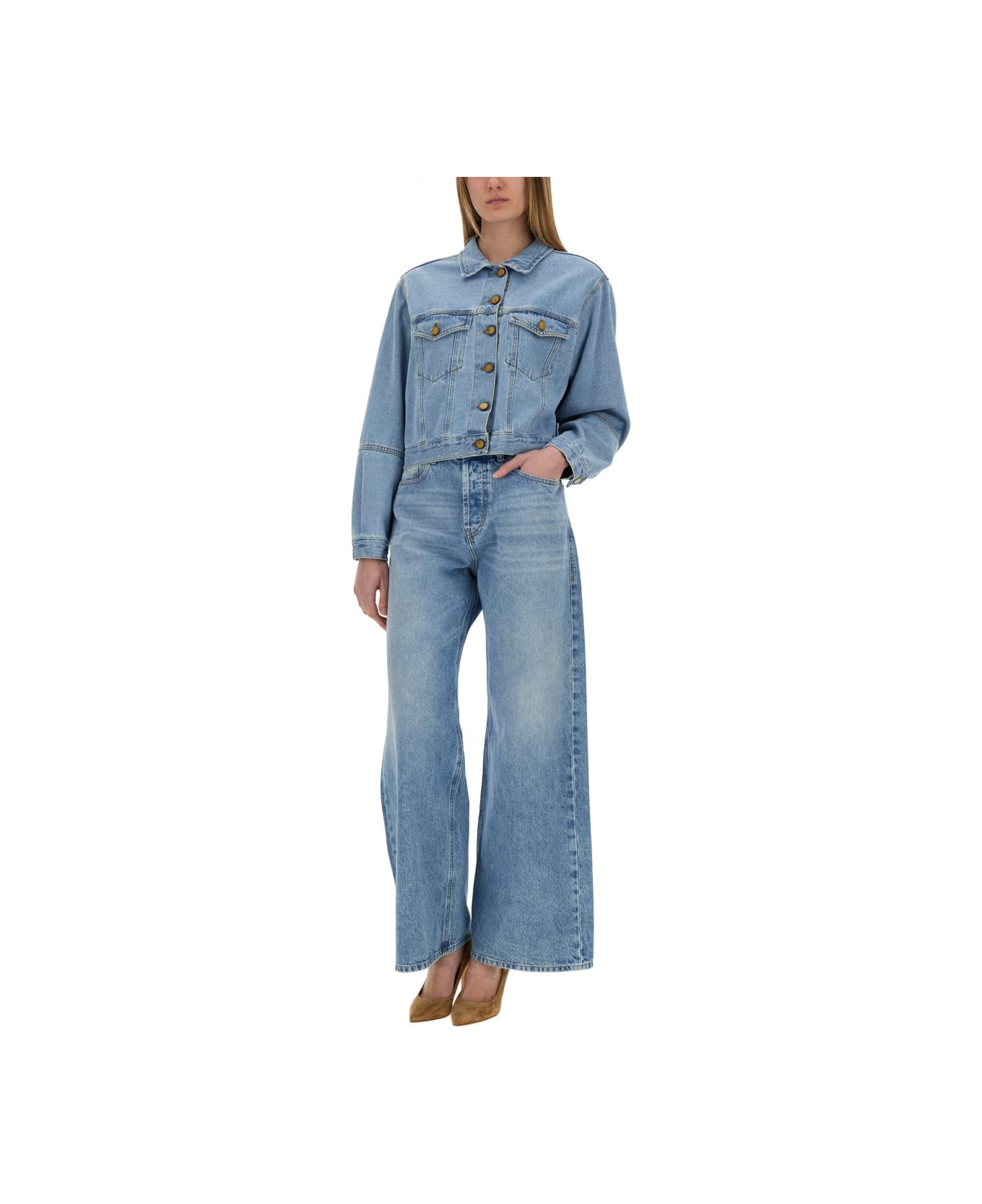 Alysi Denim Jacket - DENIM