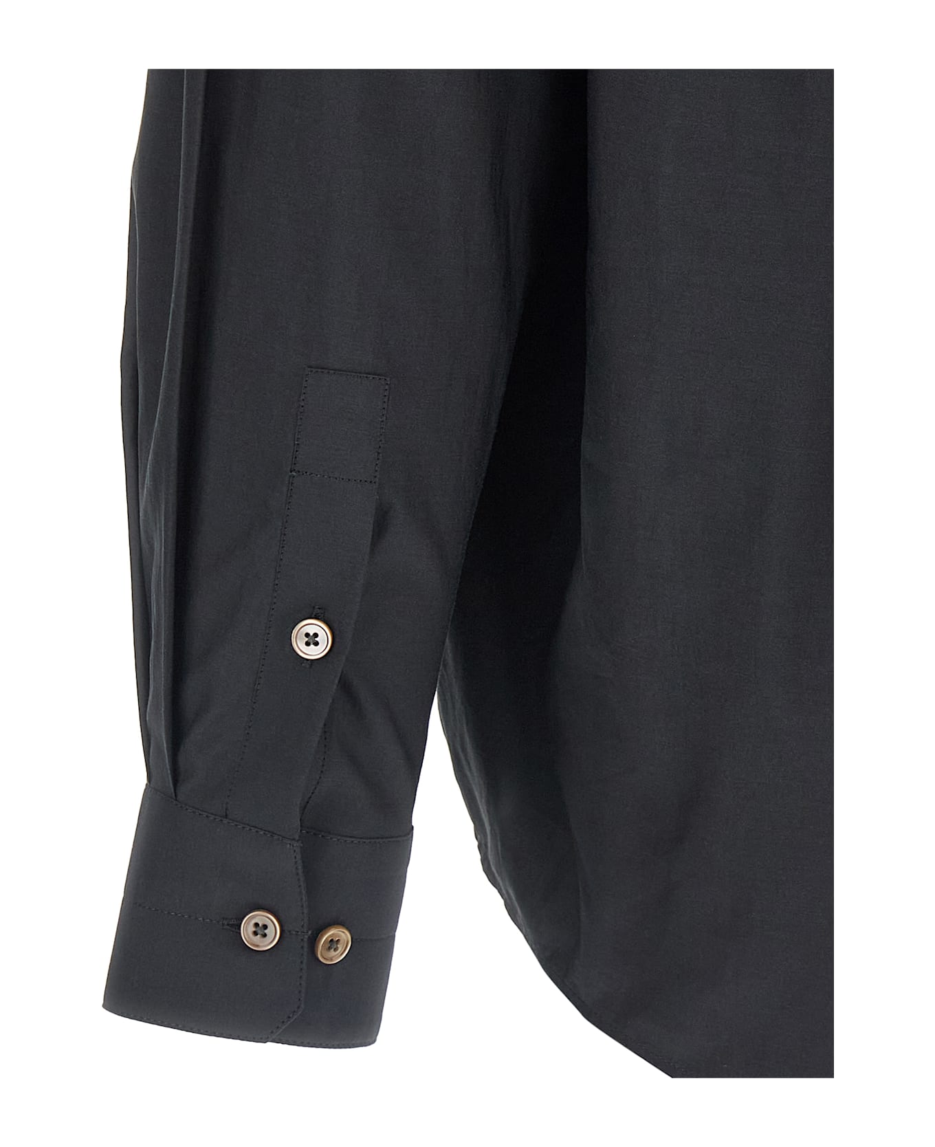 Lemaire Cotton Silk Shirt - GREY