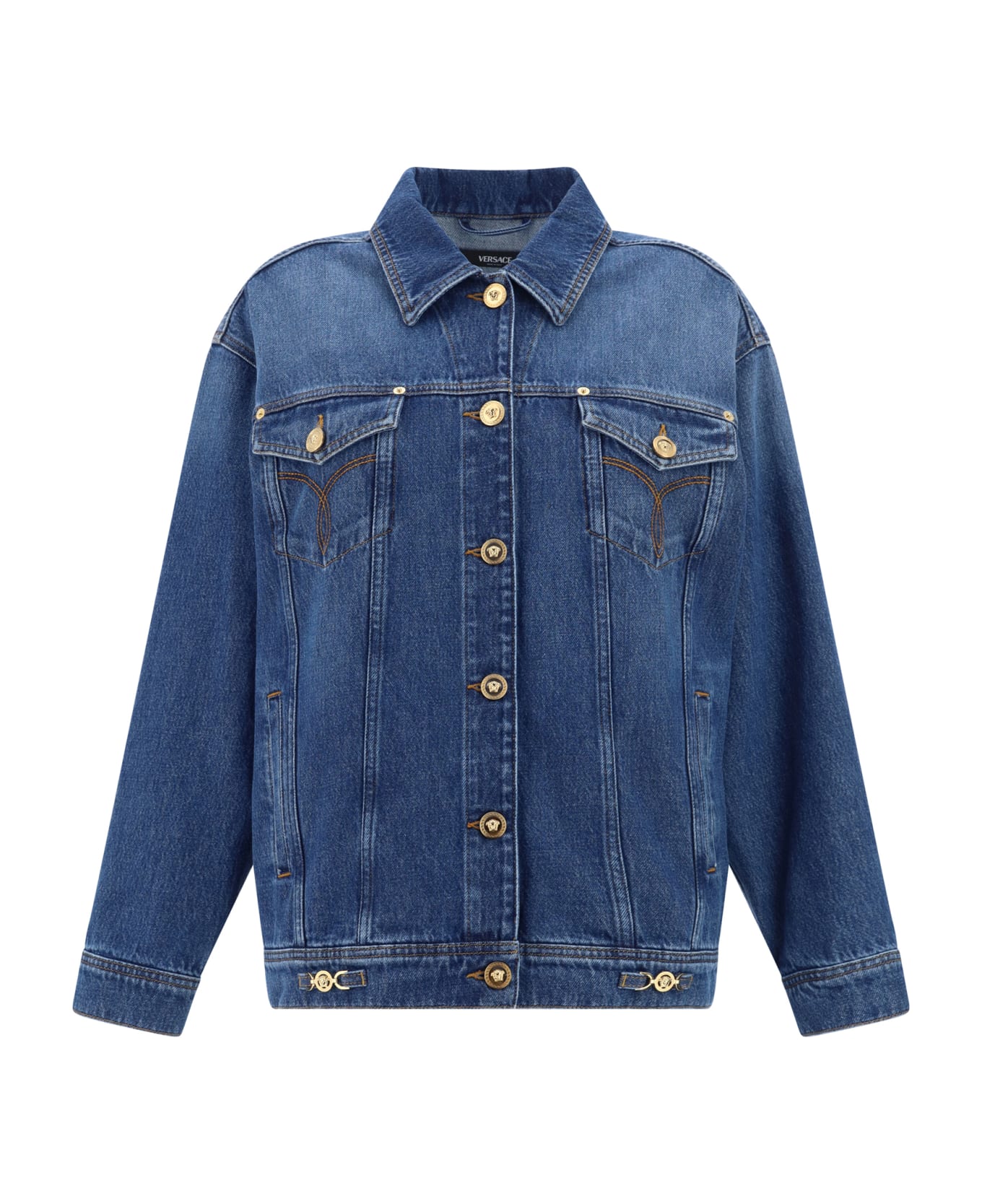 Versace Denim Jacket - Medium Blue ジャケット