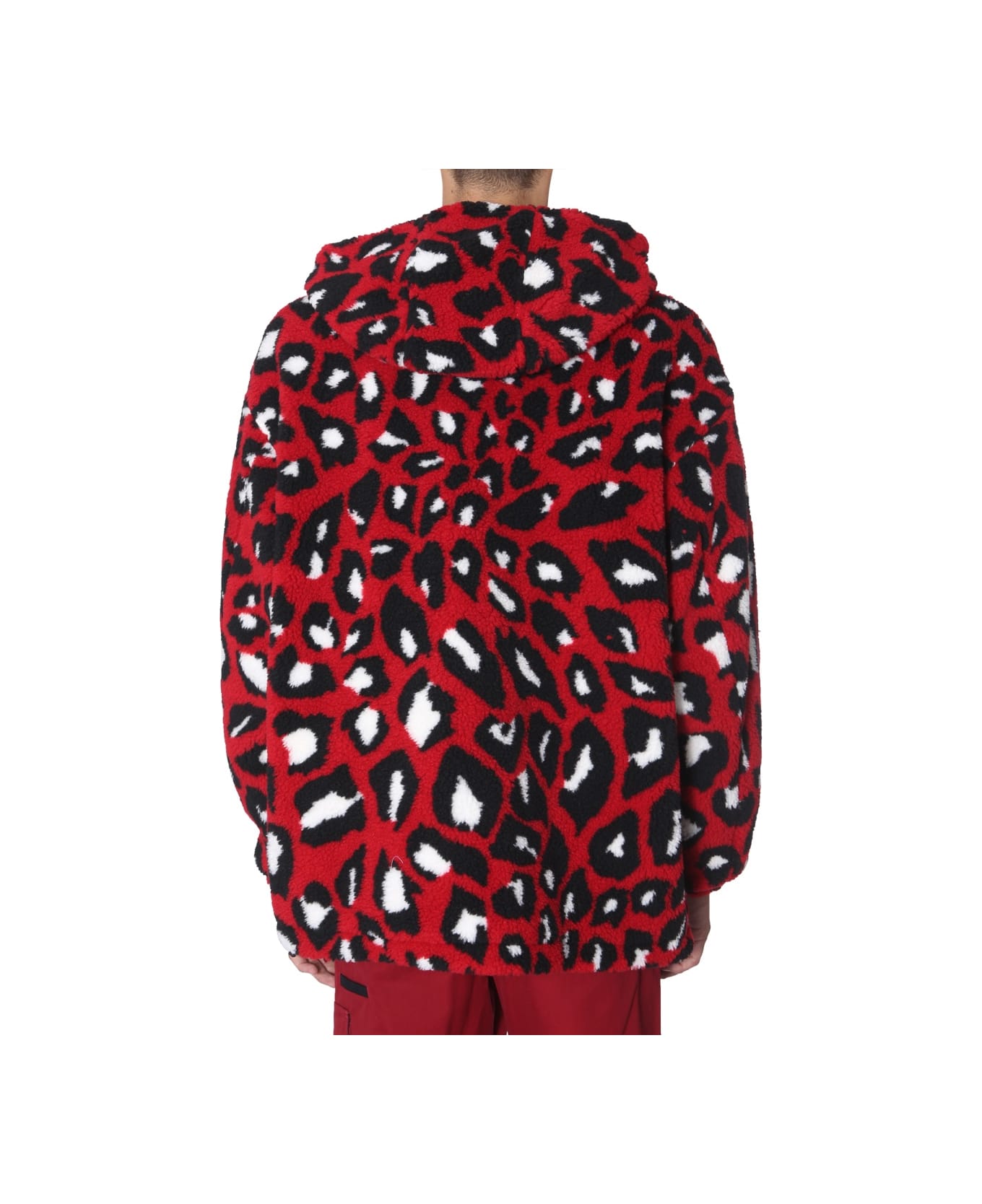 MSGM Shearling Jacket - RED ジャケット