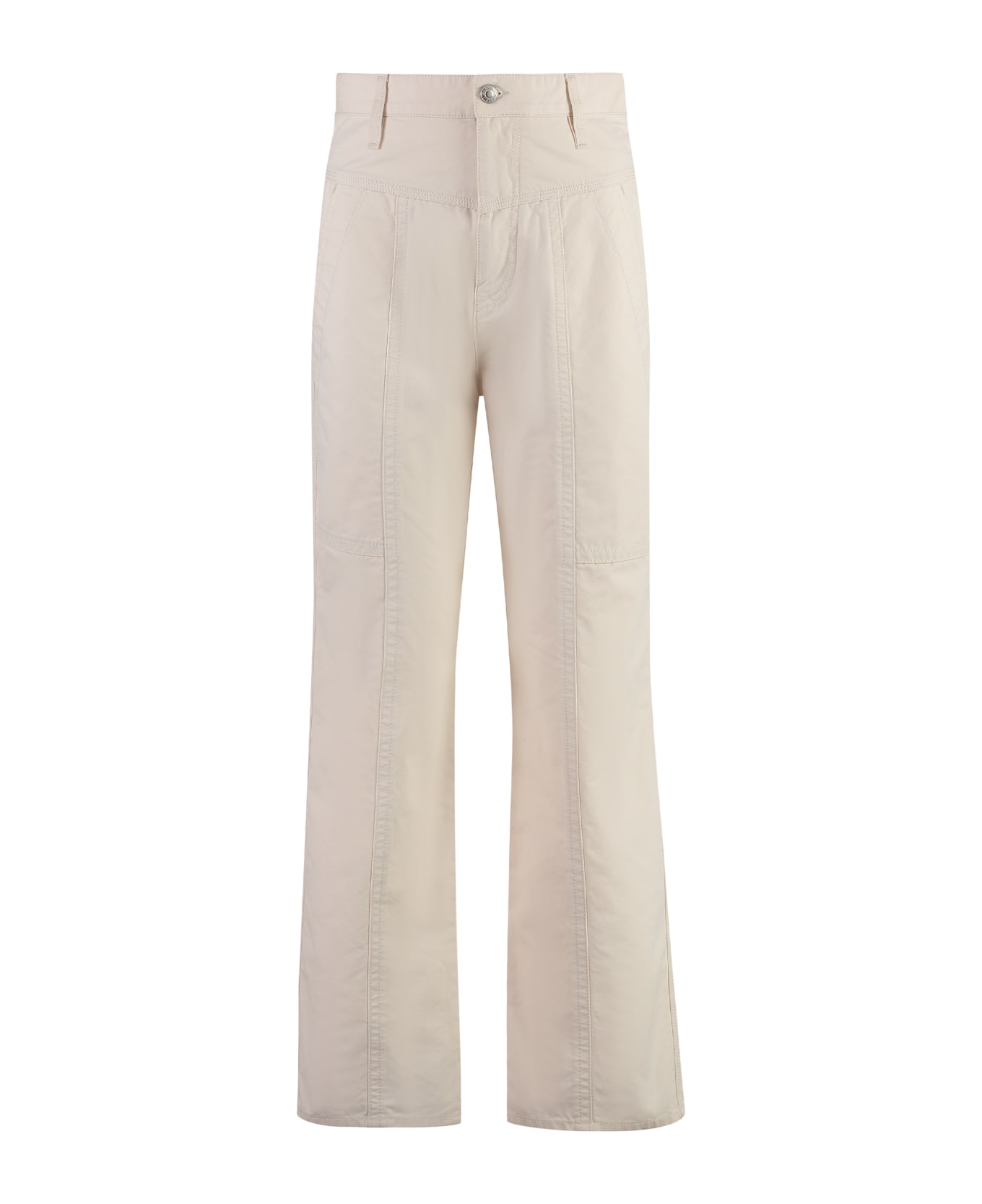 Marant Étoile Driane Cotton Trousers - Ecru