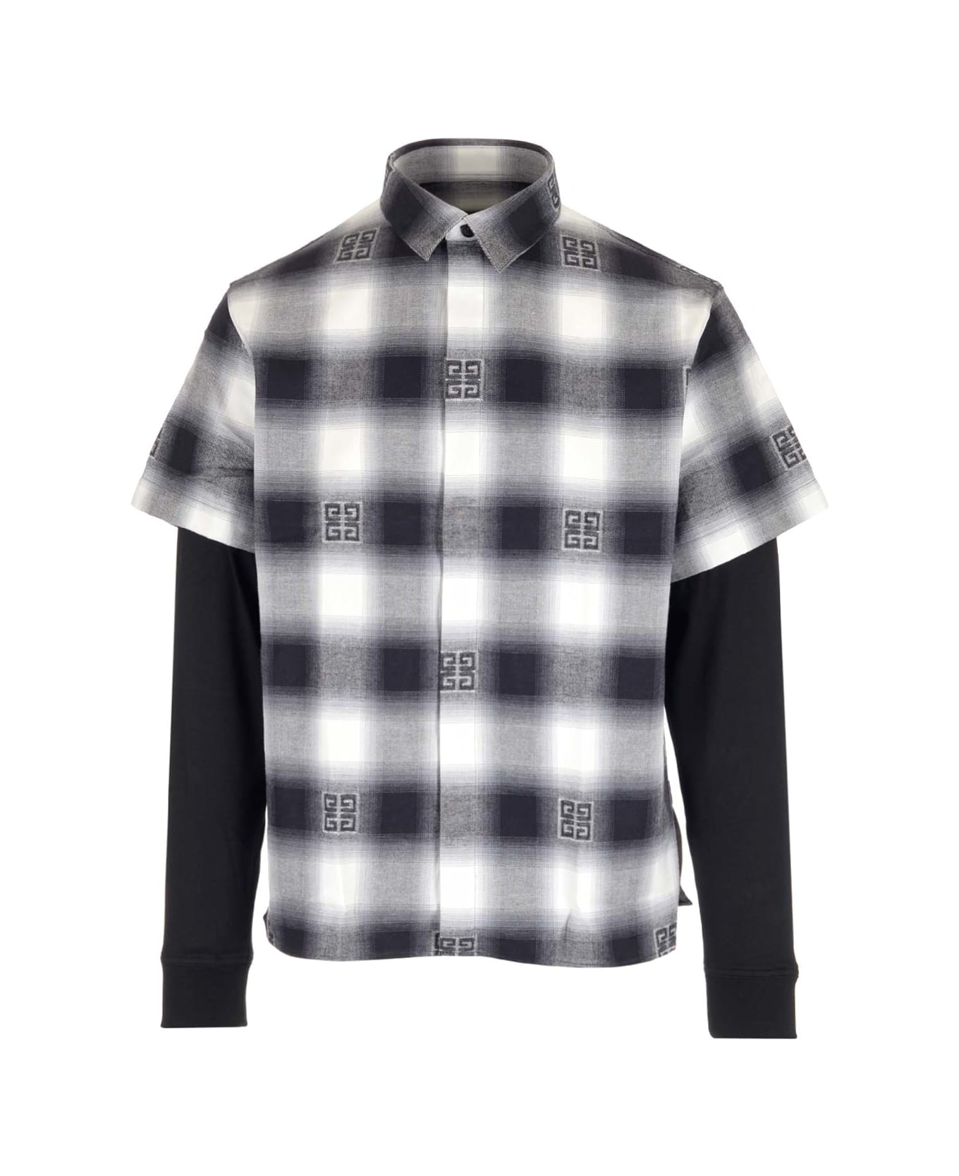 Givenchy Flannel Shirt - Black