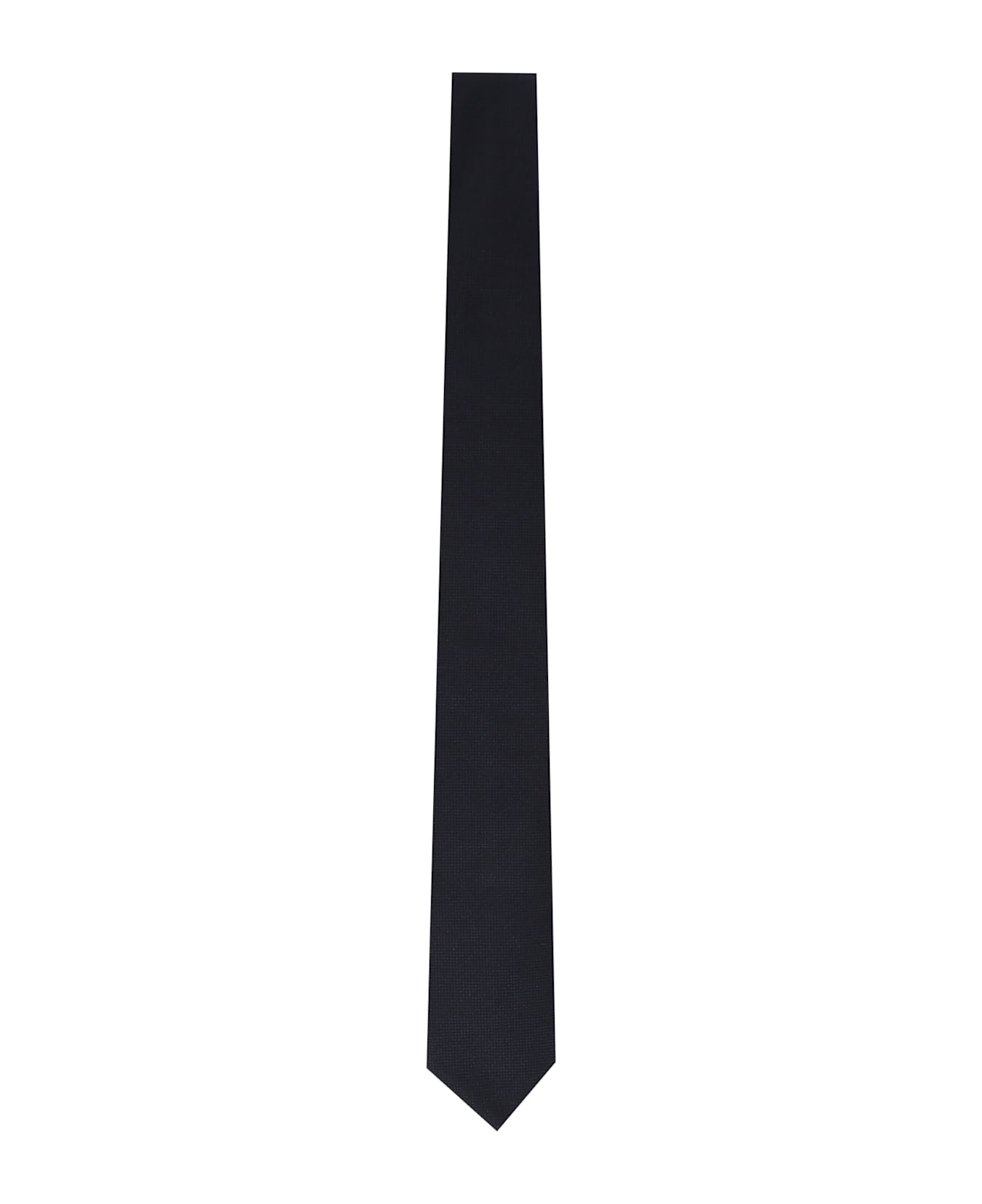 Ferragamo Jacquard Tie - Black