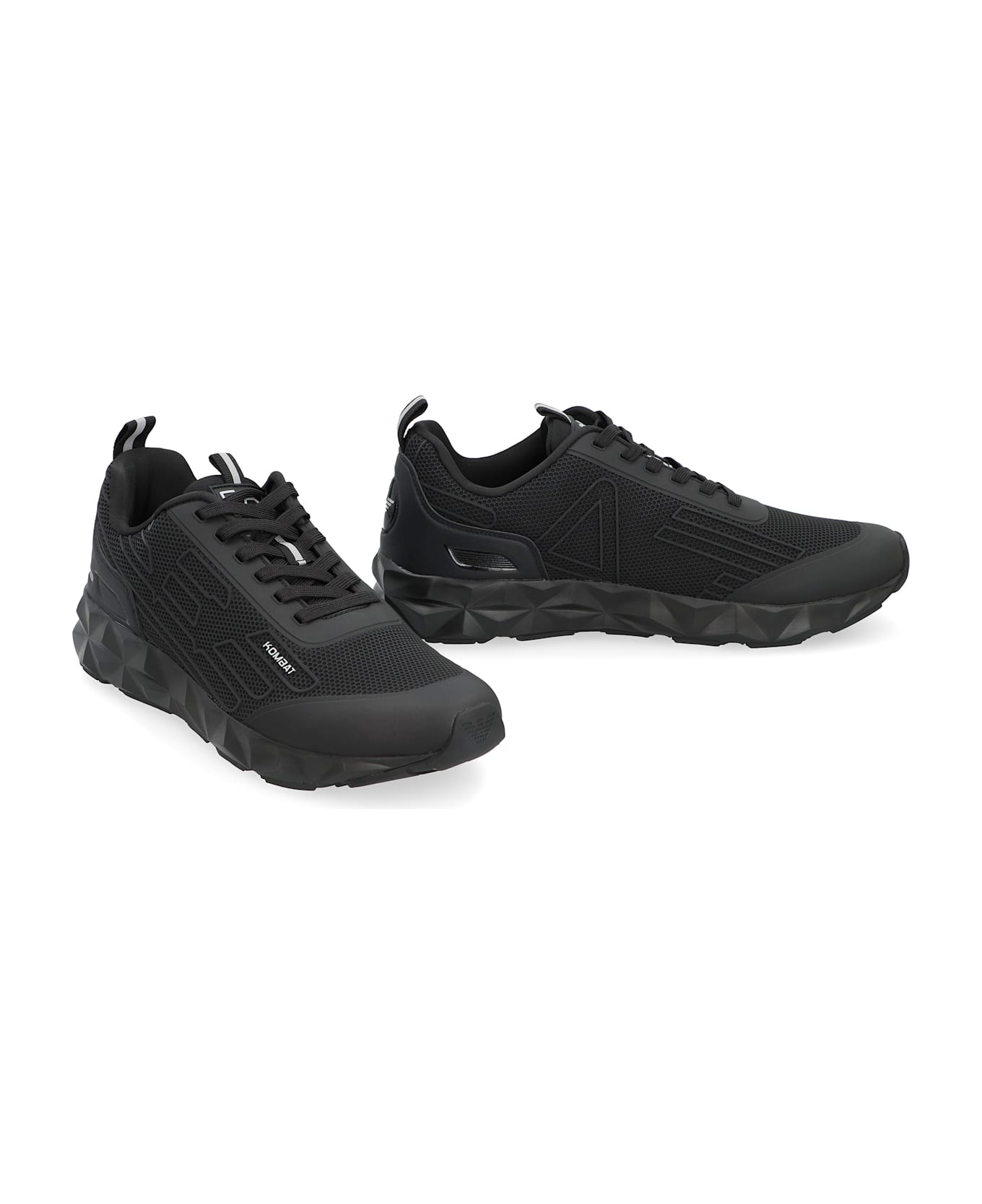 EA7 Ultimate C2 Kombat Low-top Sneakers - black