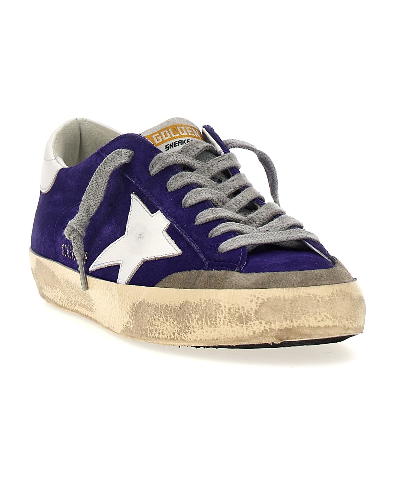 Golden Goose 'superstar' Sneakers - IRIS/WHITE/GREY