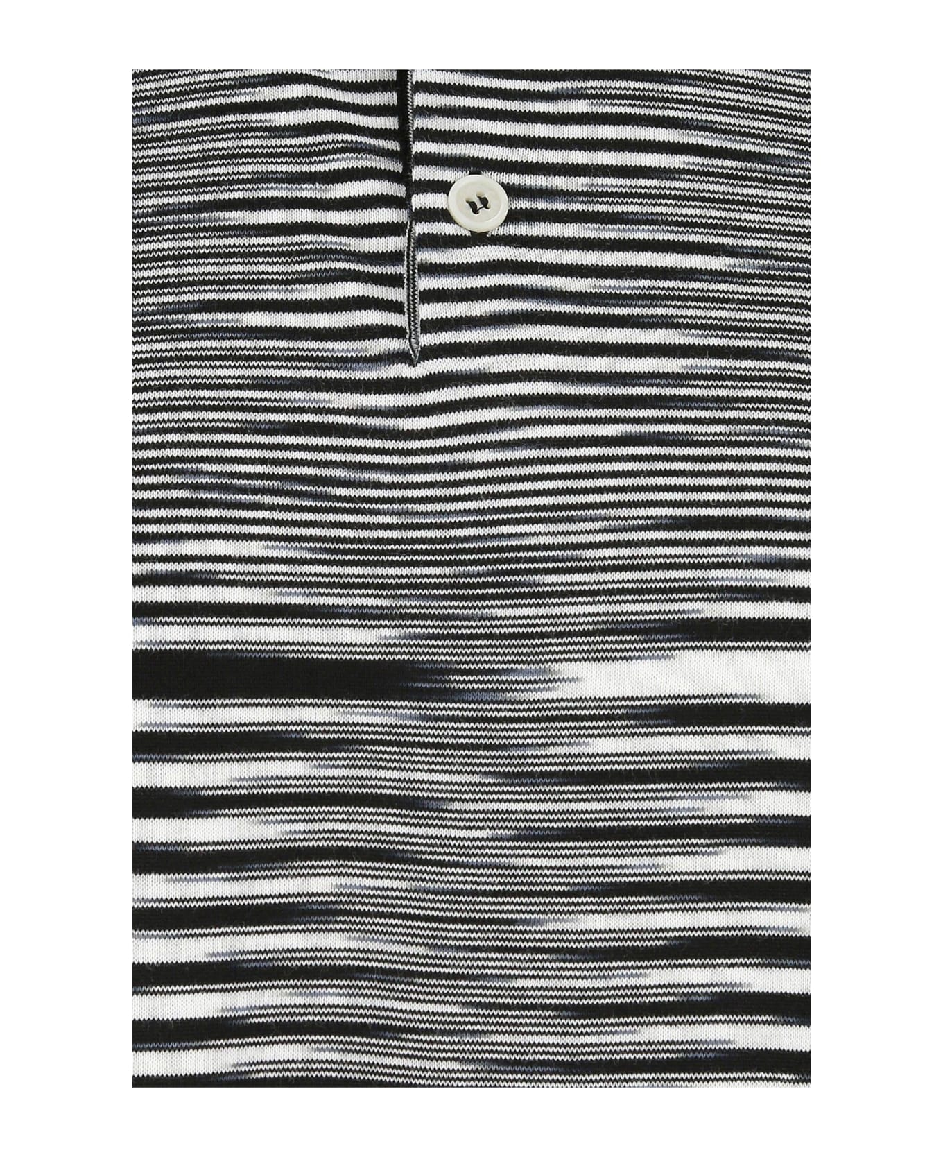 Missoni Embroidered Cotton Polo Shirt - F9026