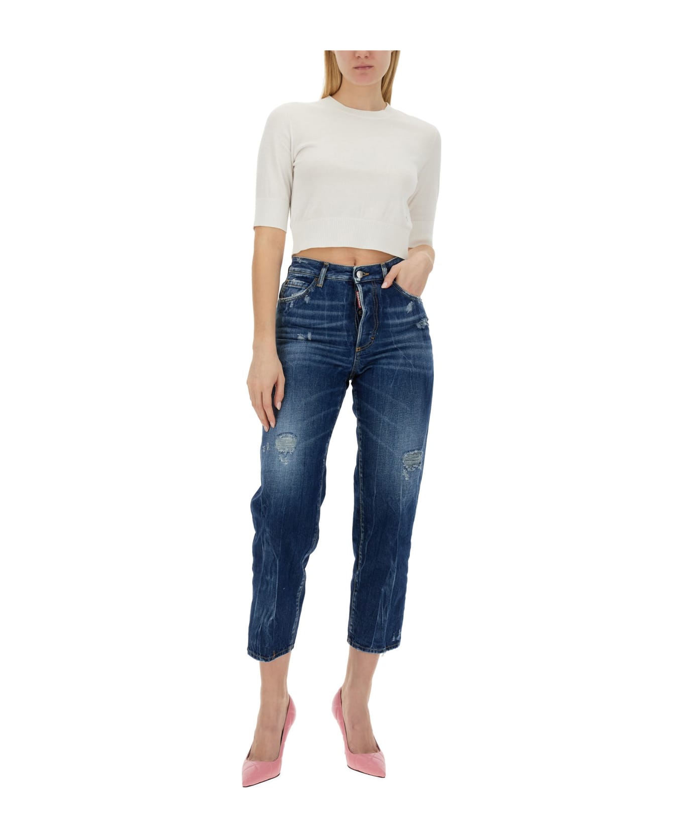 Dsquared2 Cropped Shirt