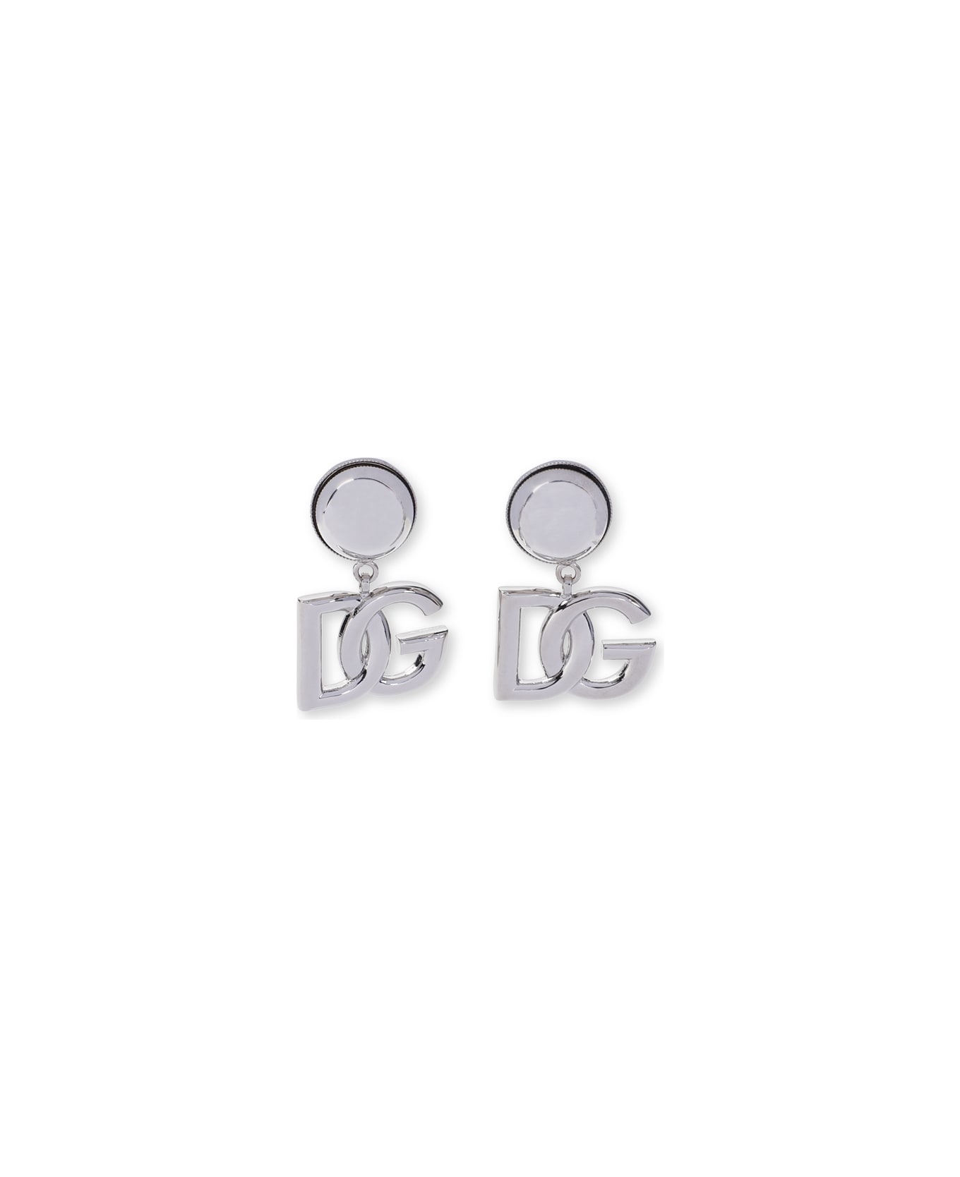 Dolce & Gabbana Pop Dg Earrings - SILVER