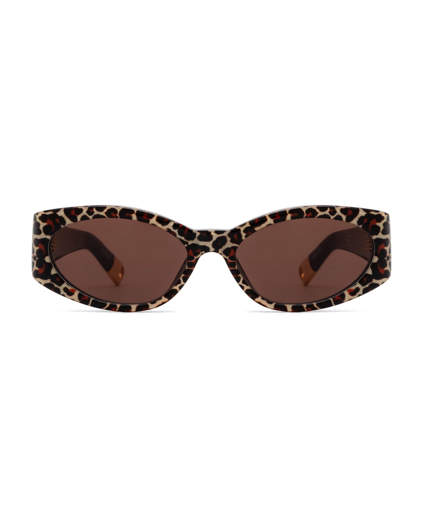 Jacquemus Jac4 Leopard Sunglasses - Leopard