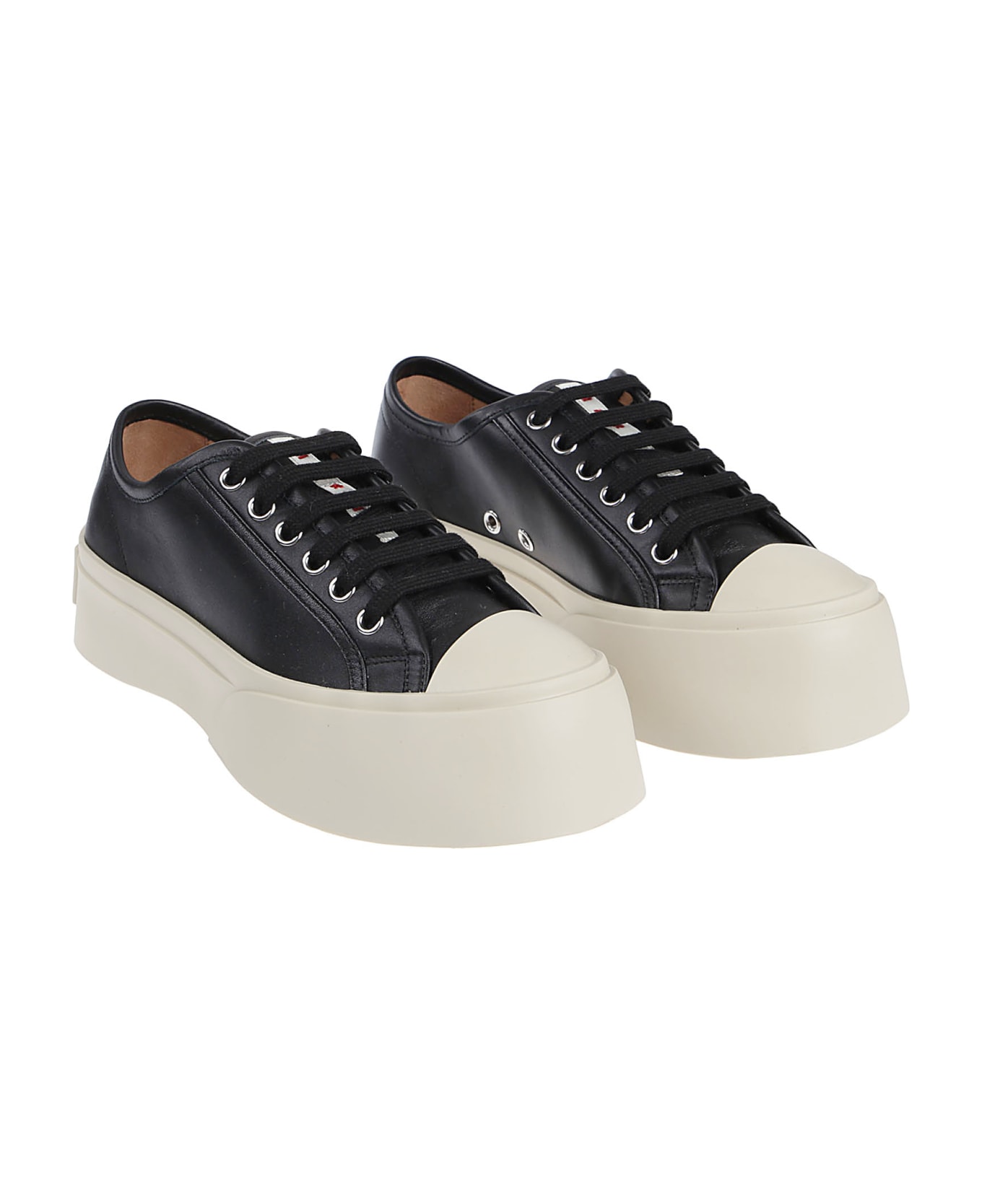 Marni Pablo Lace Up Sneakers - Black
