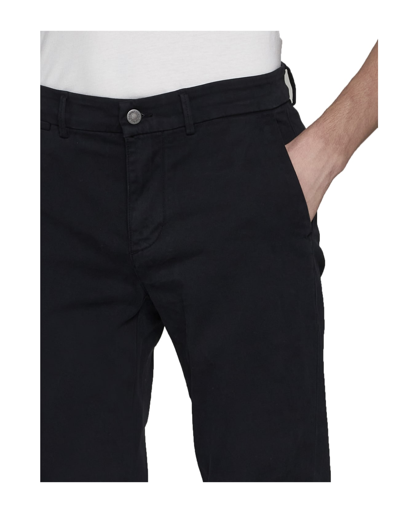7 For All Mankind Pants - Black ボトムス