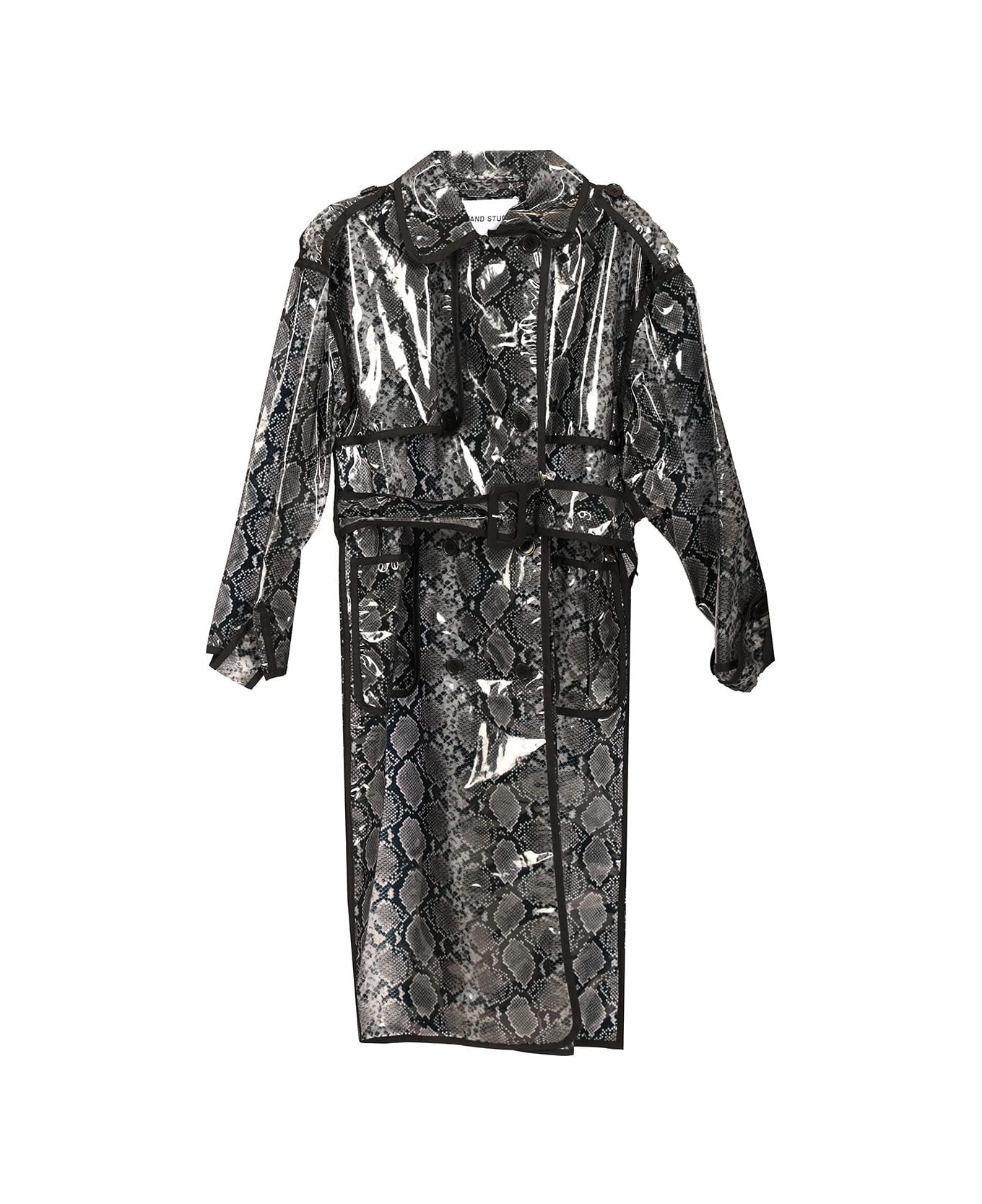 STAND STUDIO "promise" Raincoat - Black