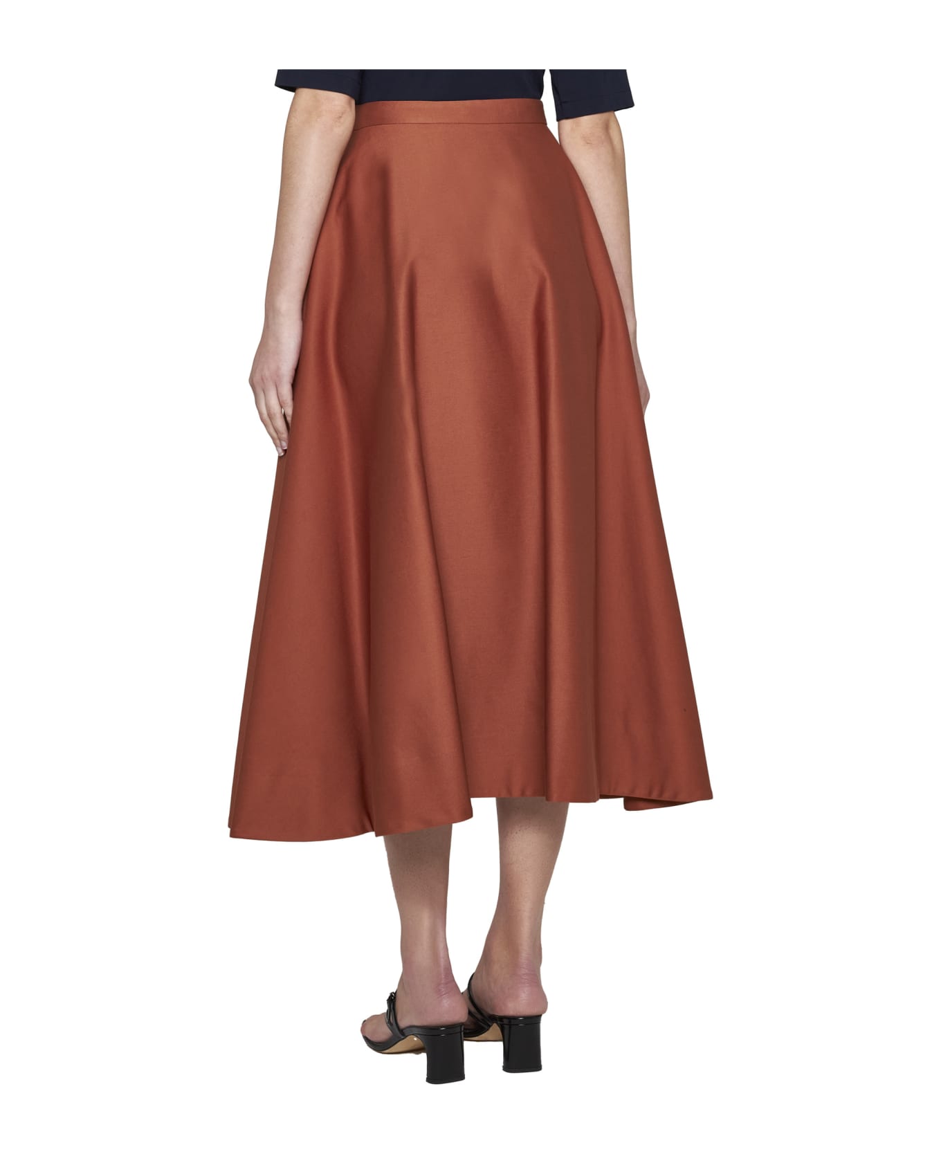 Blanca Vita Skirt - Leather Brown