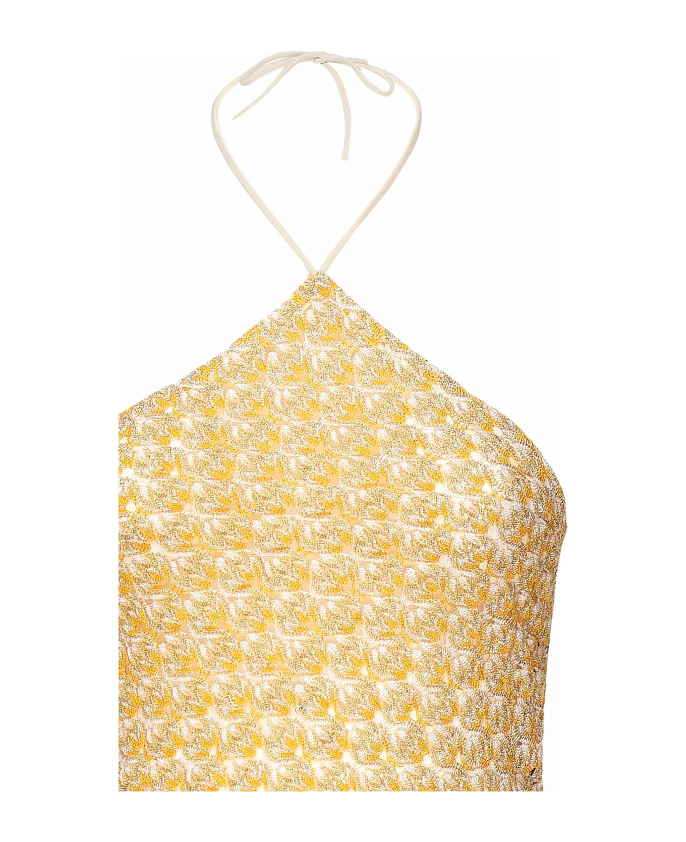 Missoni Halterneck Top - Yellow