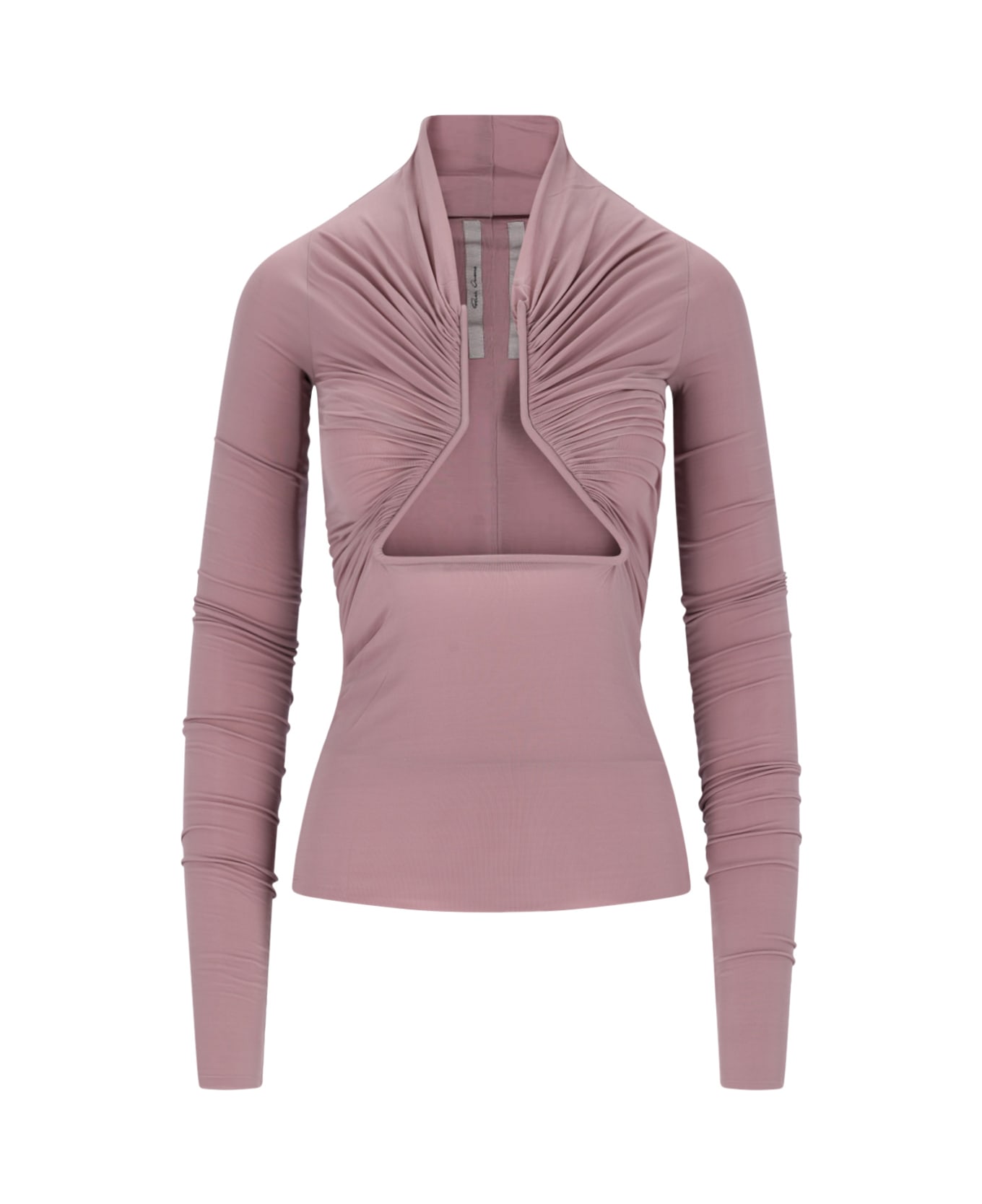 Rick Owens Cut Out Detail Top - Pink