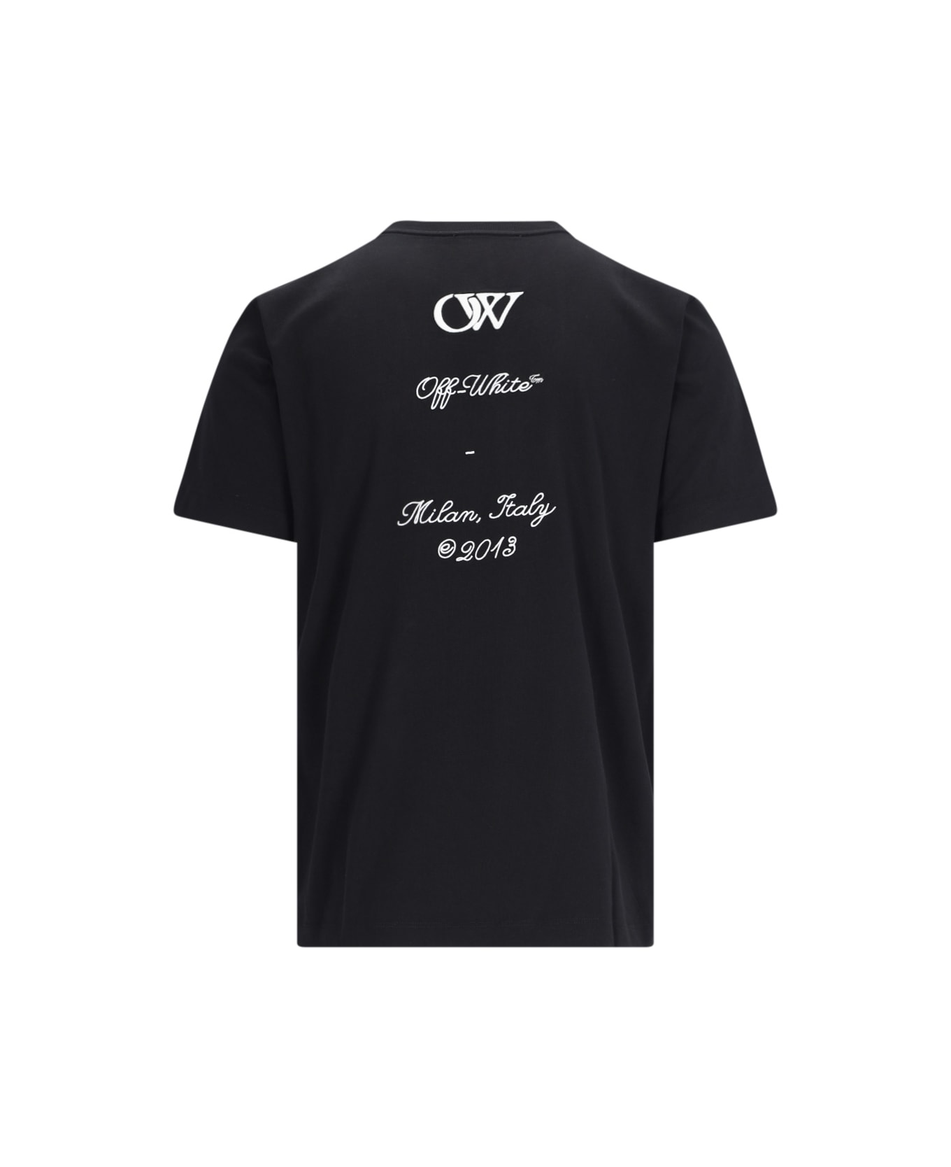 Off-White Logo T-shirt - Black   シャツ