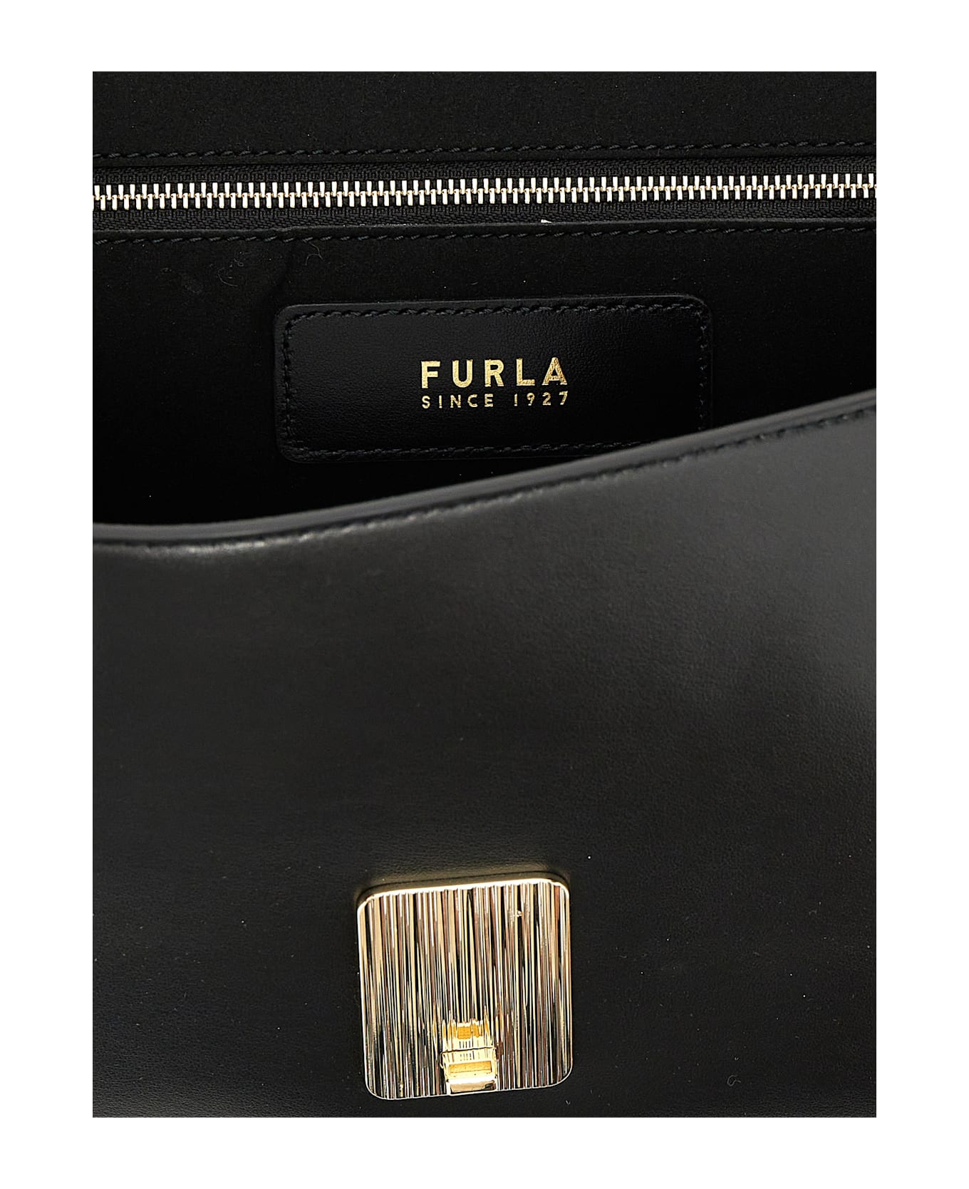 Furla Meridiana Shoulder Bag - Black