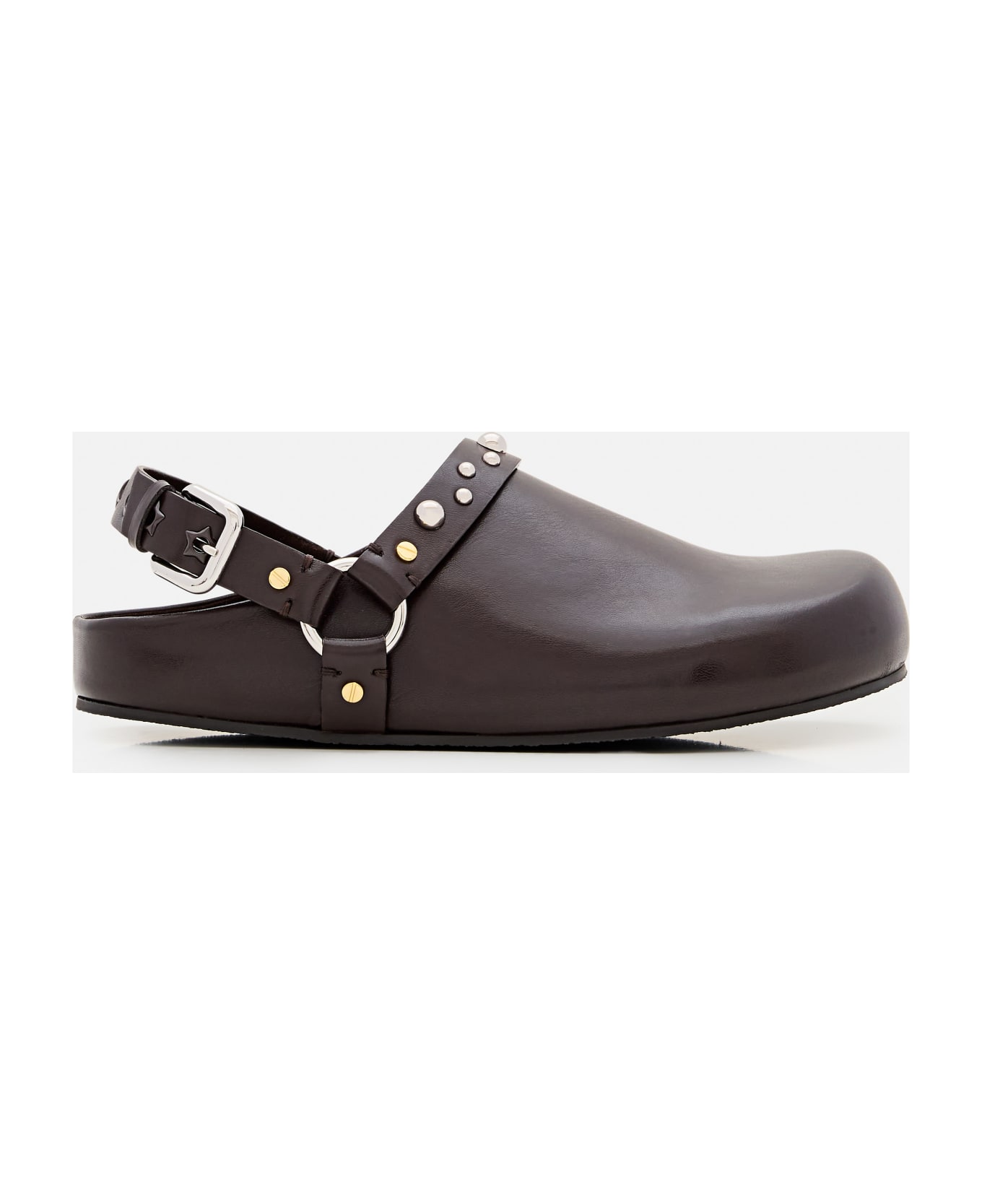Stella McCartney Elyse Alter Mat Slippers W/studs - Brown