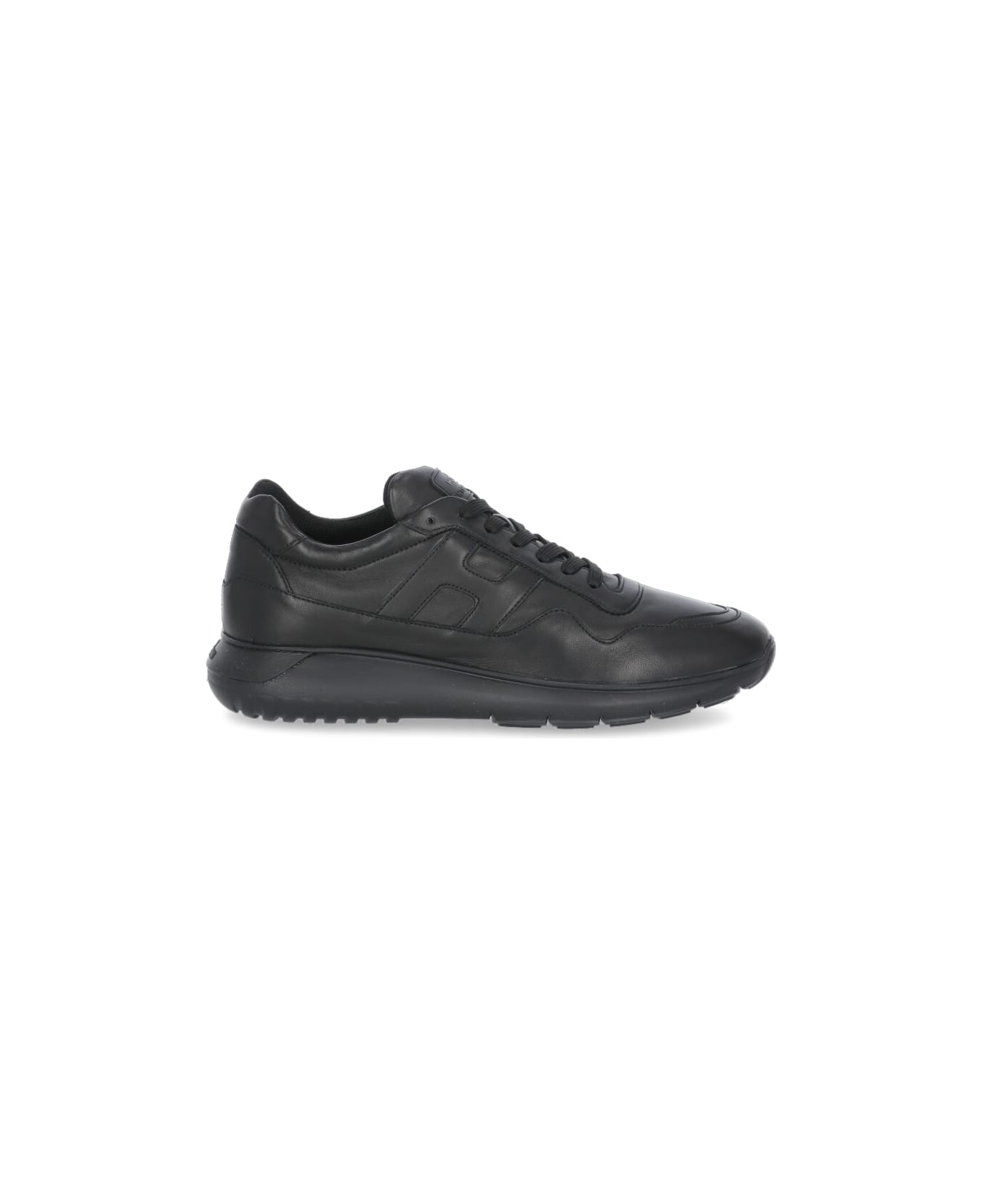 Hogan Sneakers "interactive³" In Leather - Black スニーカー