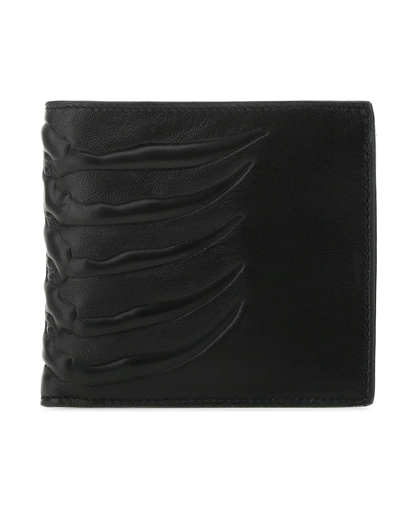 Alexander McQueen Black Nappa Leather Wallet - 1000