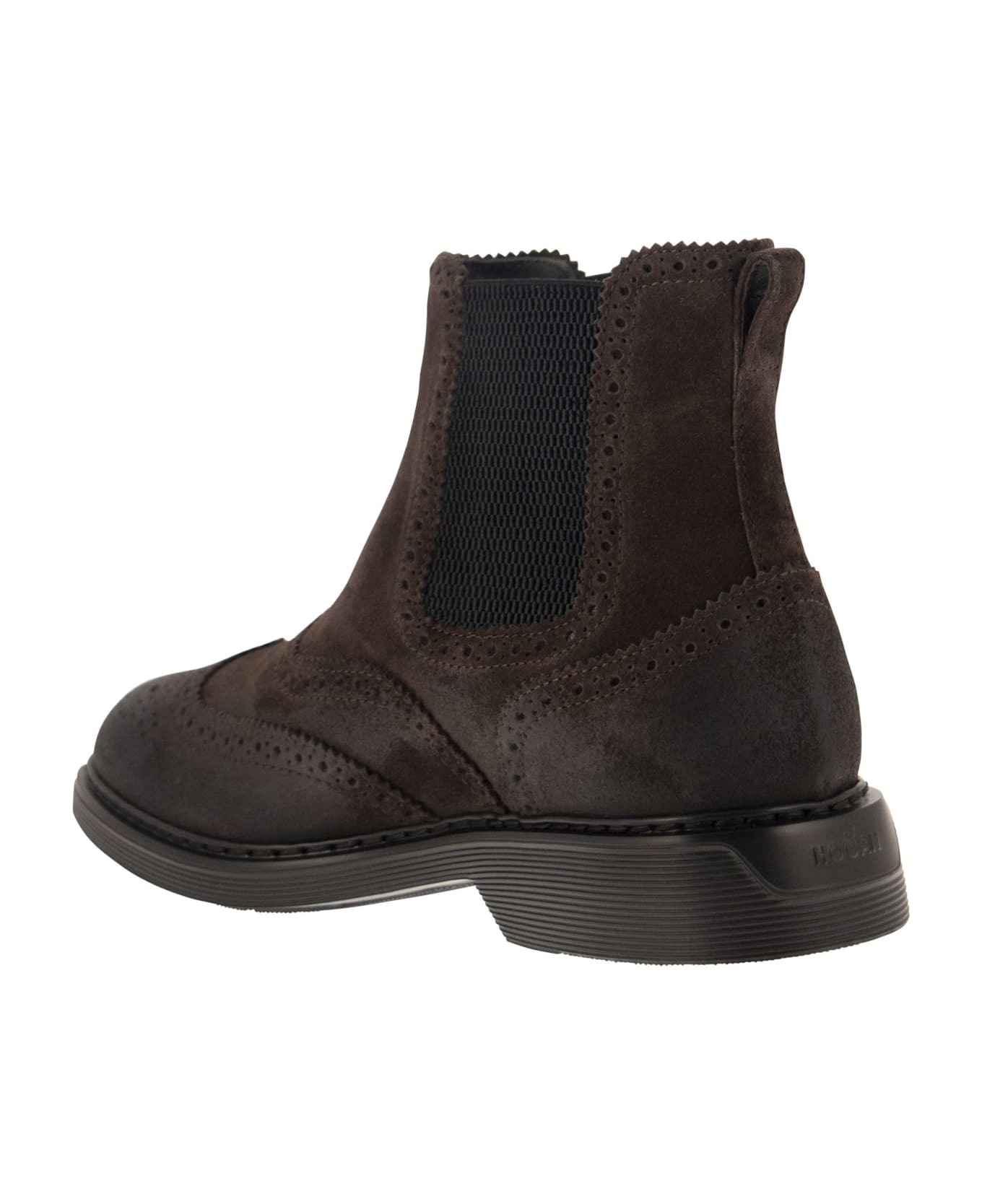 Hogan Chelsea Ankle Boots - Brown ブーツ