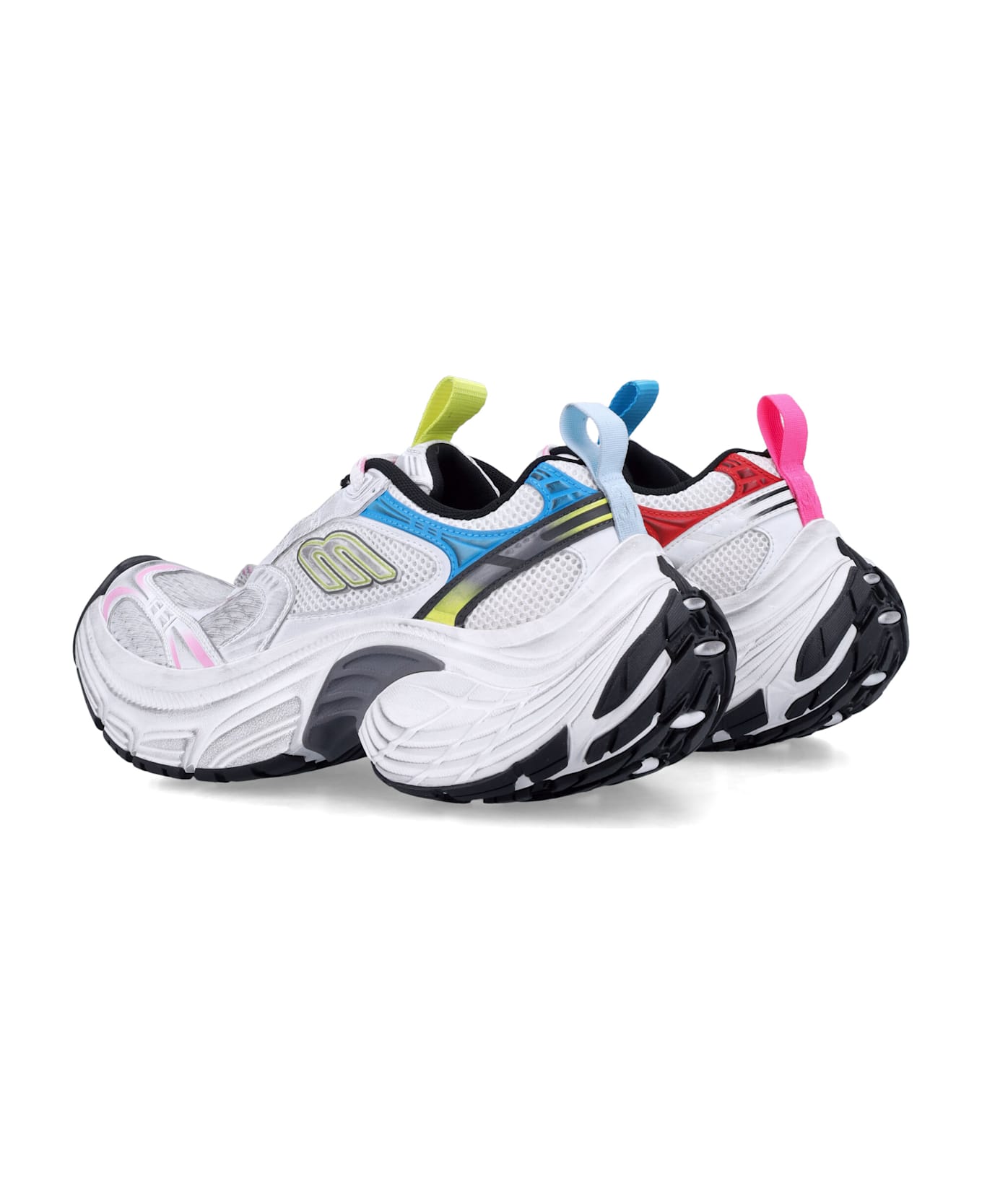 Balenciaga Woman's 6xl Sneakers - WHITE/PINK/MULTICOLOR/BLACK
