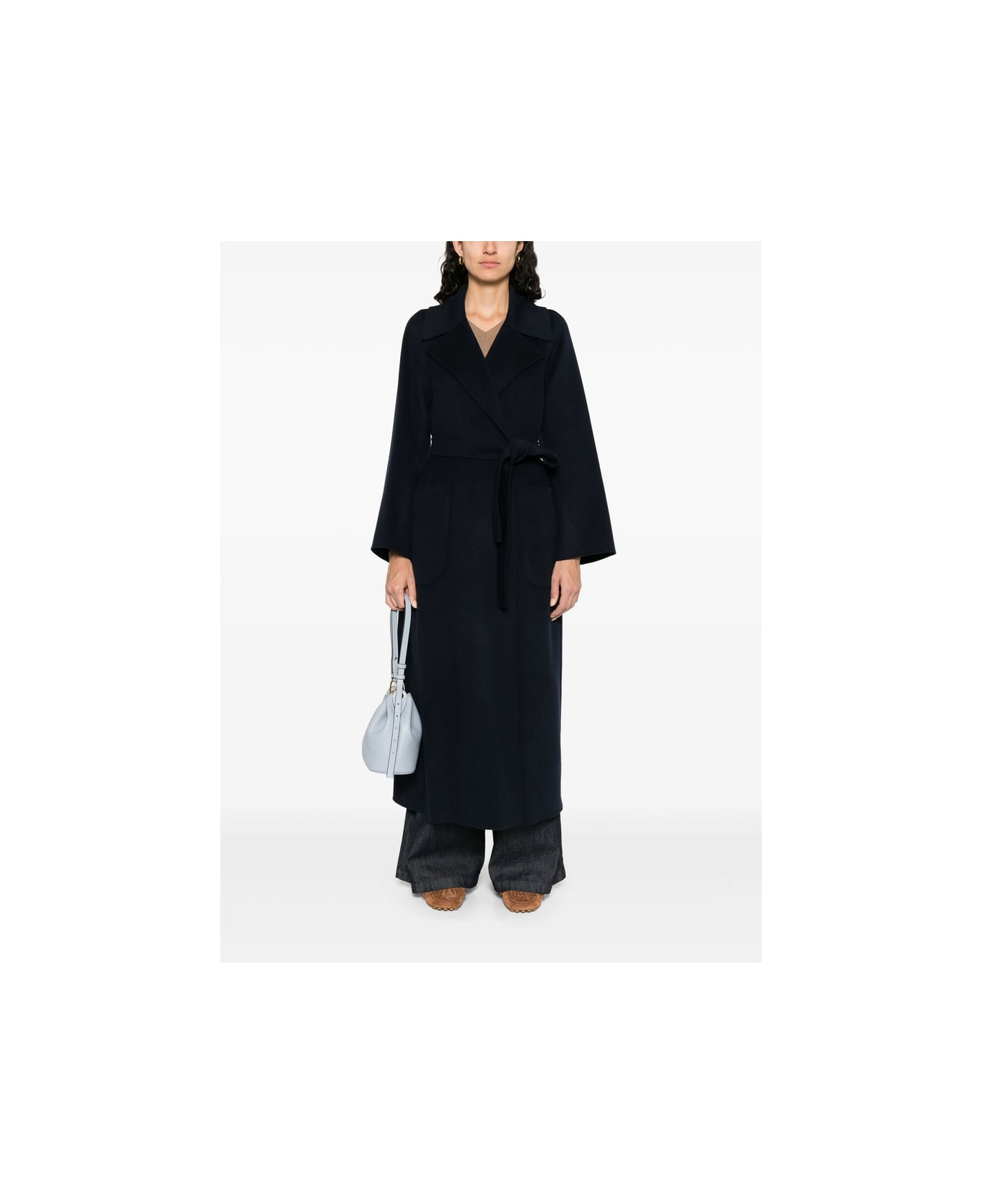 
S Max Mara Coat - BLUE