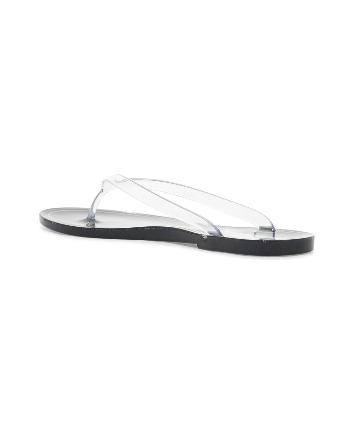 サンダル・ミュール CHRISTOPHER ESBER pvc jo flip-flop sandals 24029356 Christopher Esber | Jo Flip Flop Black Clear