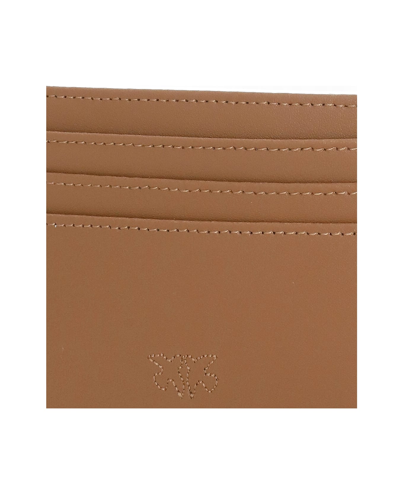 Pinko Cardholder Chain Card Holder - Brown 財布