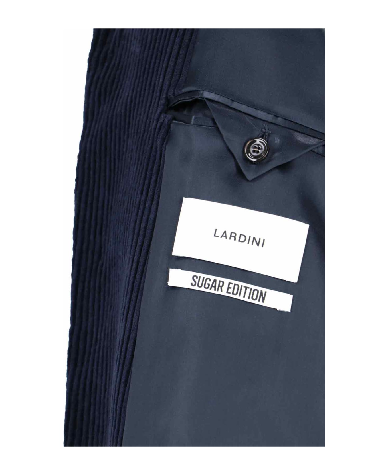 Lardini Single-breasted Midi Coat - Blue