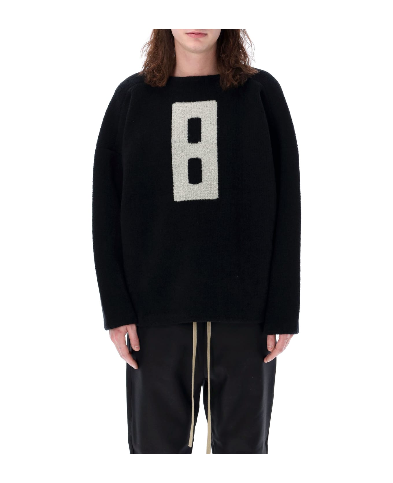 Fear of God Boucle Straight Neck Sweater - BLACK