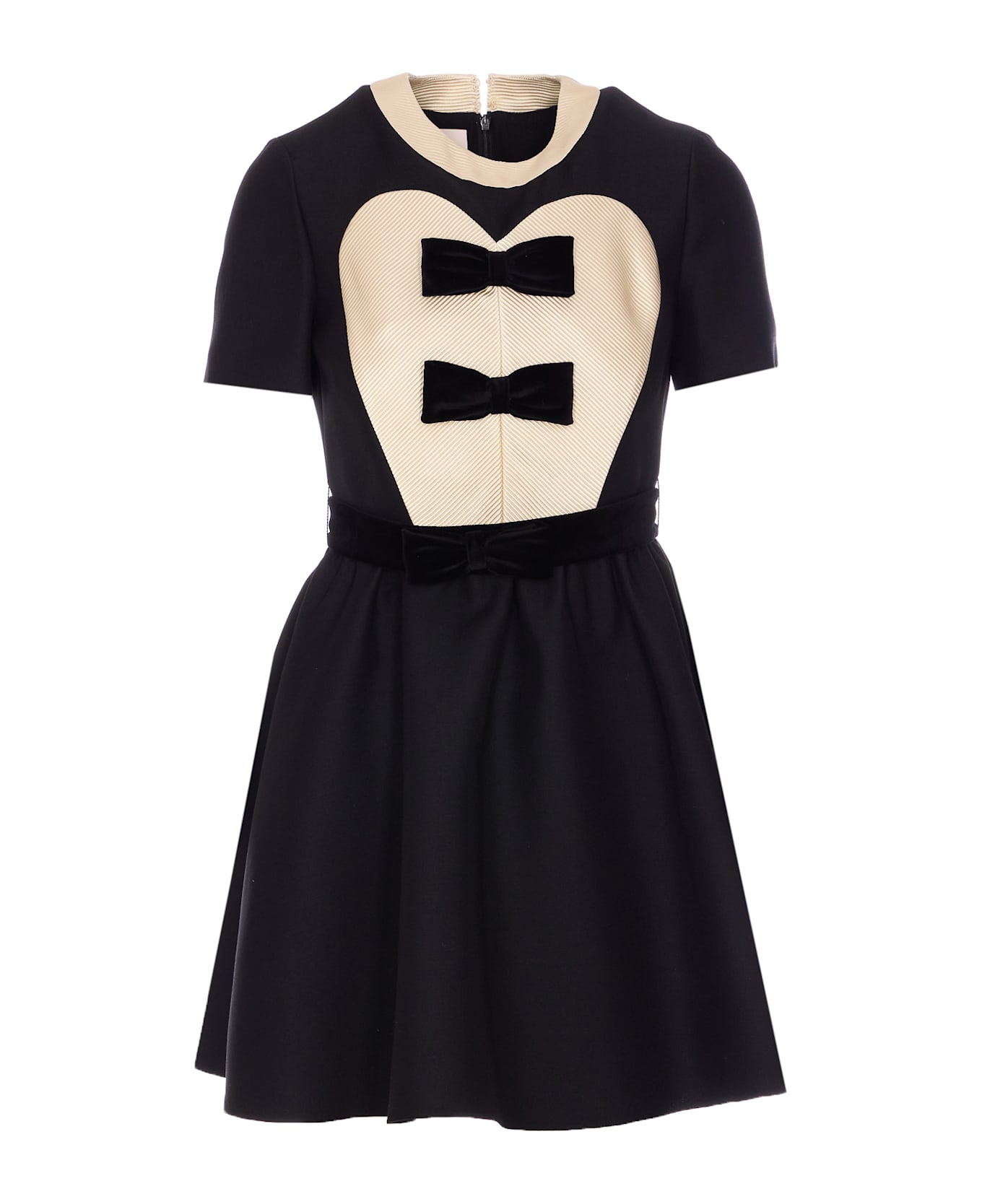 Valentino Garavani Bow Solid Dress - Black