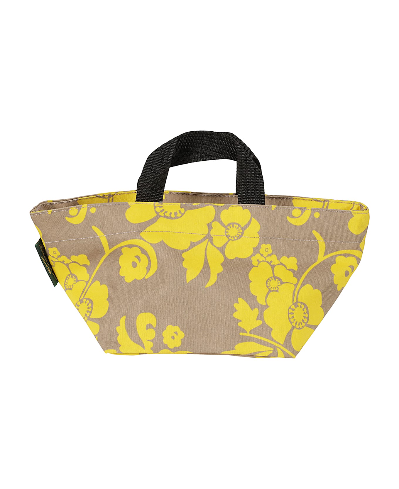 Hervè Chapelier Button Snap Tote - Mastic Gold