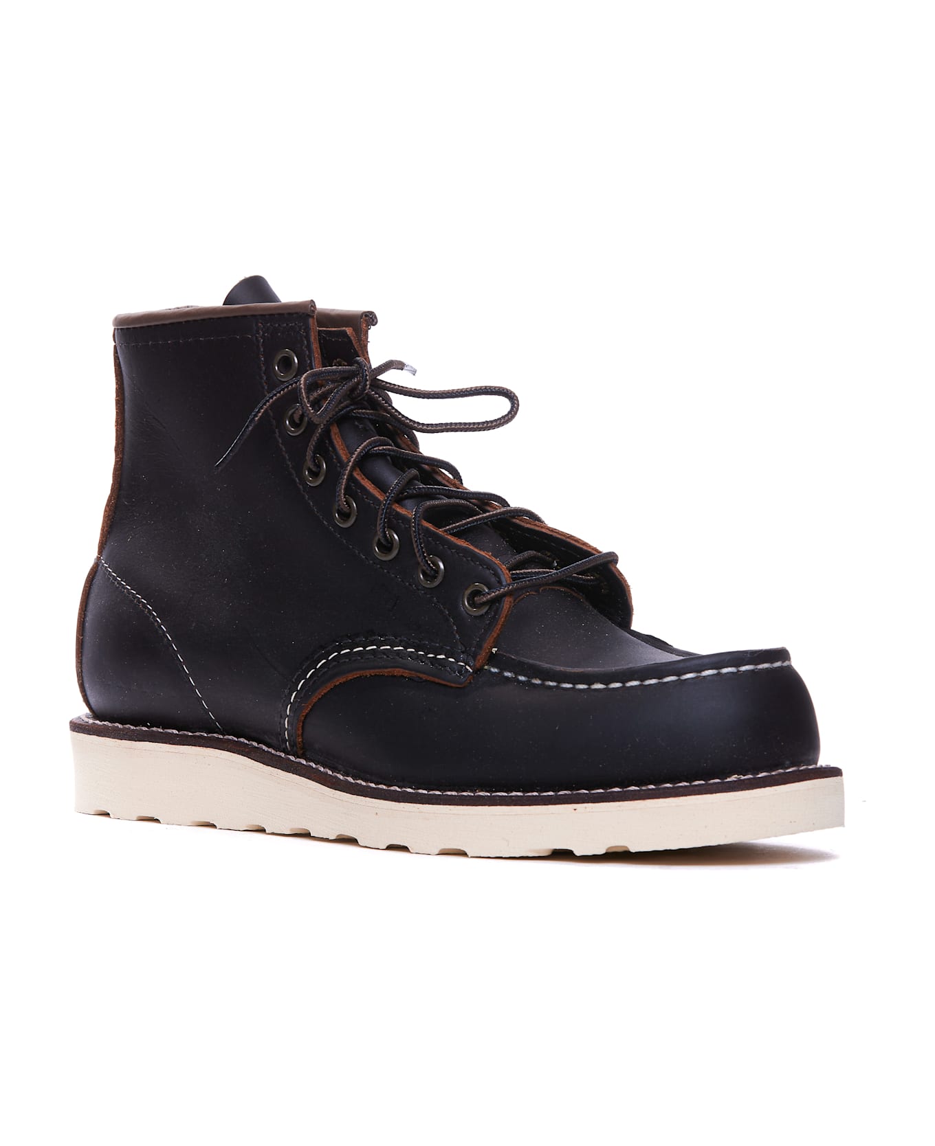 Red Wing Classic Moc Laced Shoes - Black レースアップシューズ
