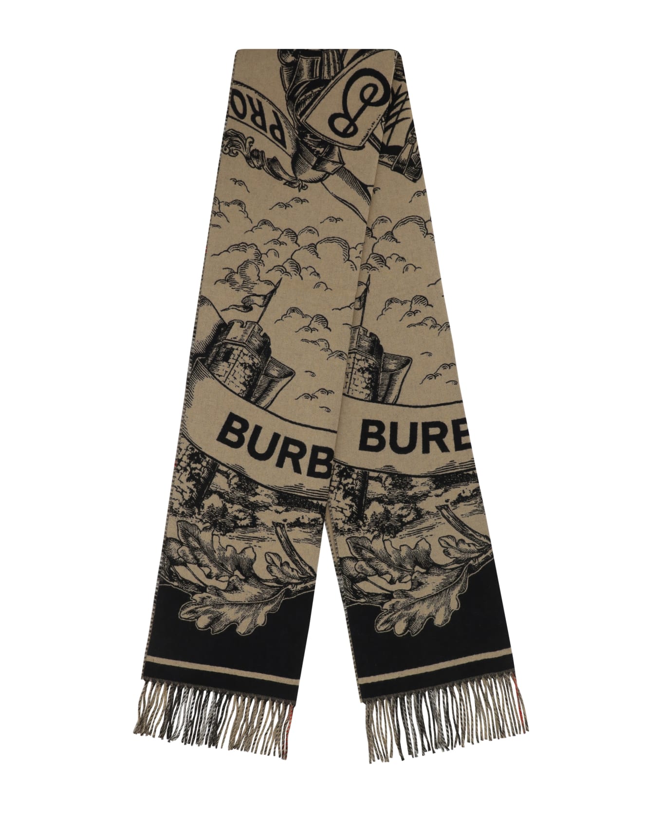 Burberry Gallant Scarf - Archive Beige