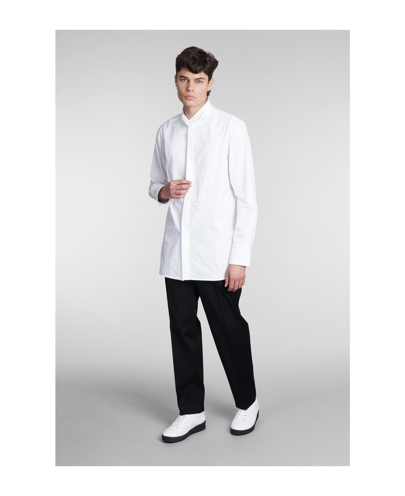 Jil Sander Shirt In White Cotton - white