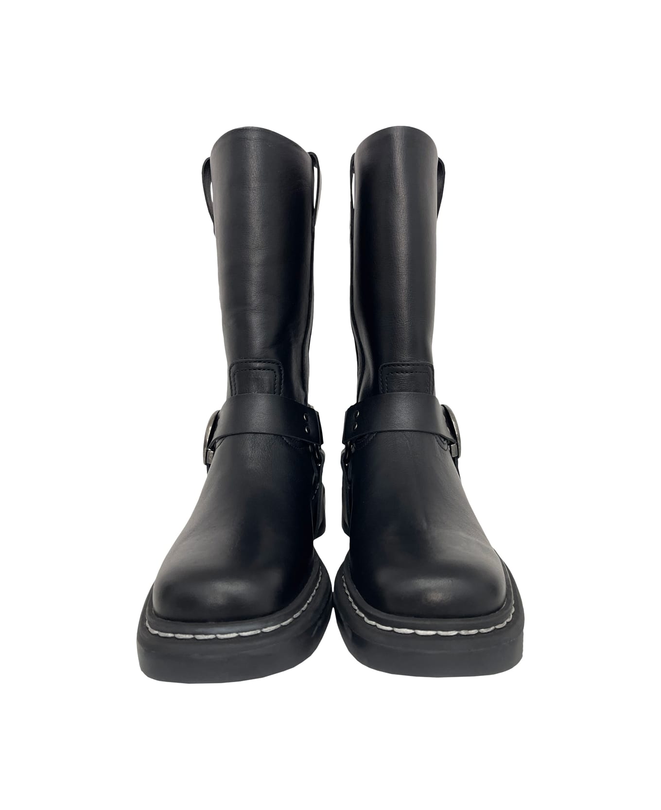 Marine Serre Motorcycle Boot - Black
