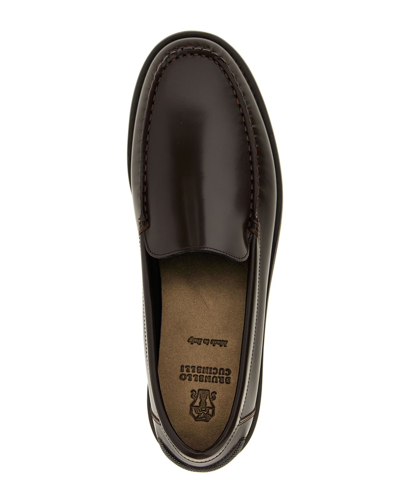 Brunello Cucinelli Monile Loafers - Brown