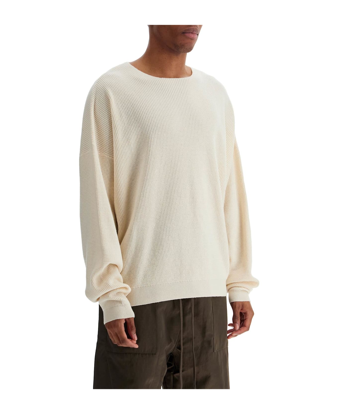 Fear of God Waffle Crew Neck Pul - SHELL