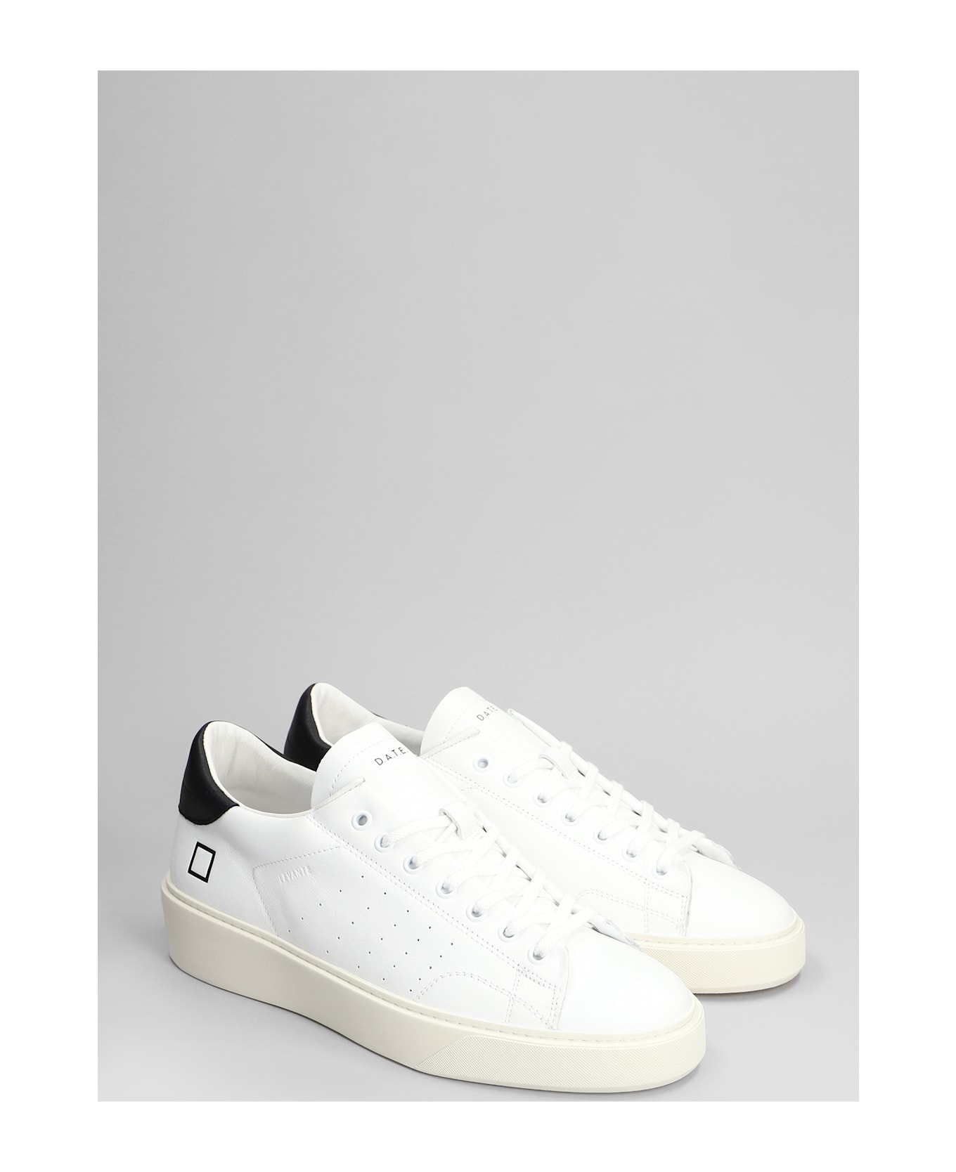 D.A.T.E. Levante Sneakers In White Leather - white